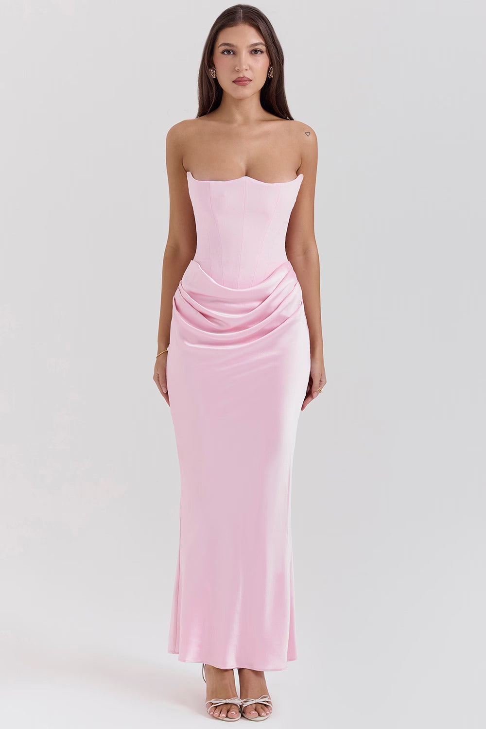 Rosalind Maxi Dress - Pink