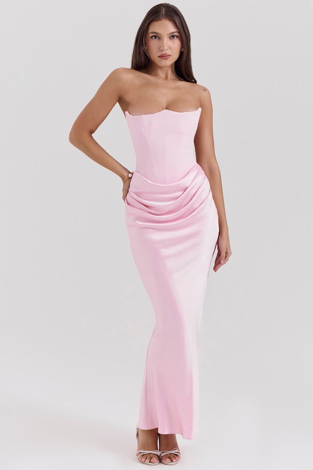 Rosalind Maxi Dress - Pink