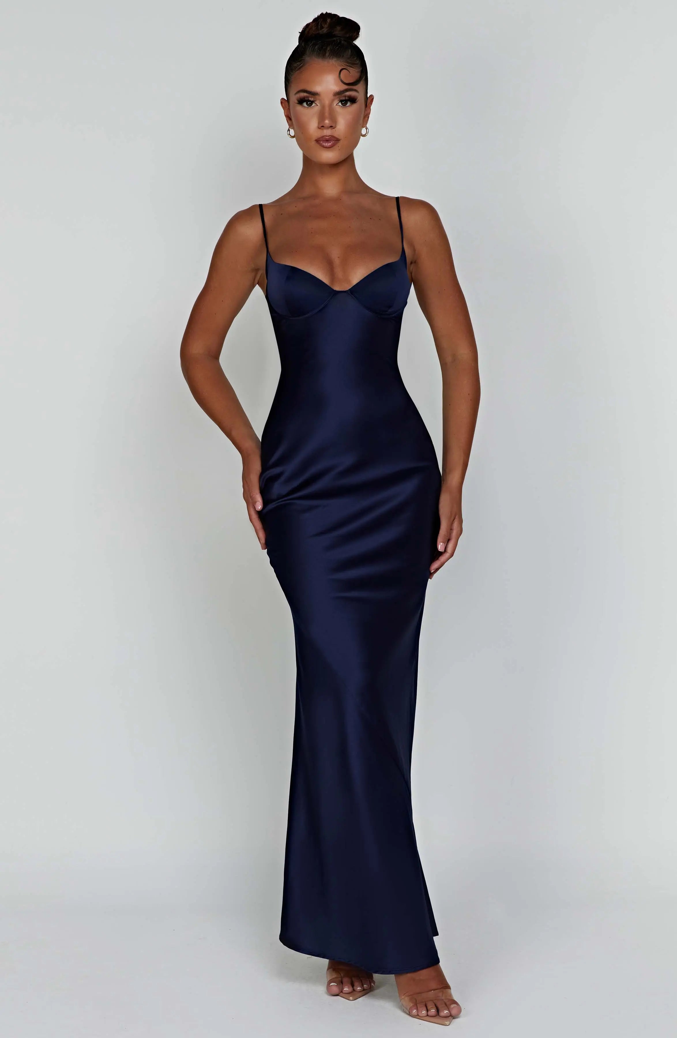 Athena Maxi Dress - Navy M.T