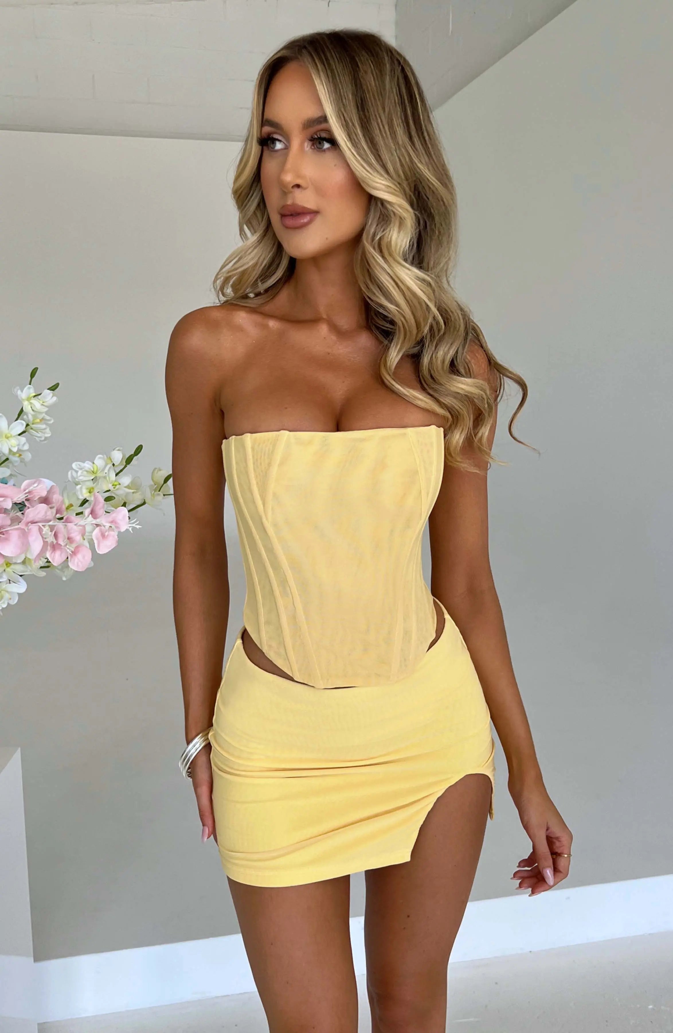 Cami Corset - Lemon L.F