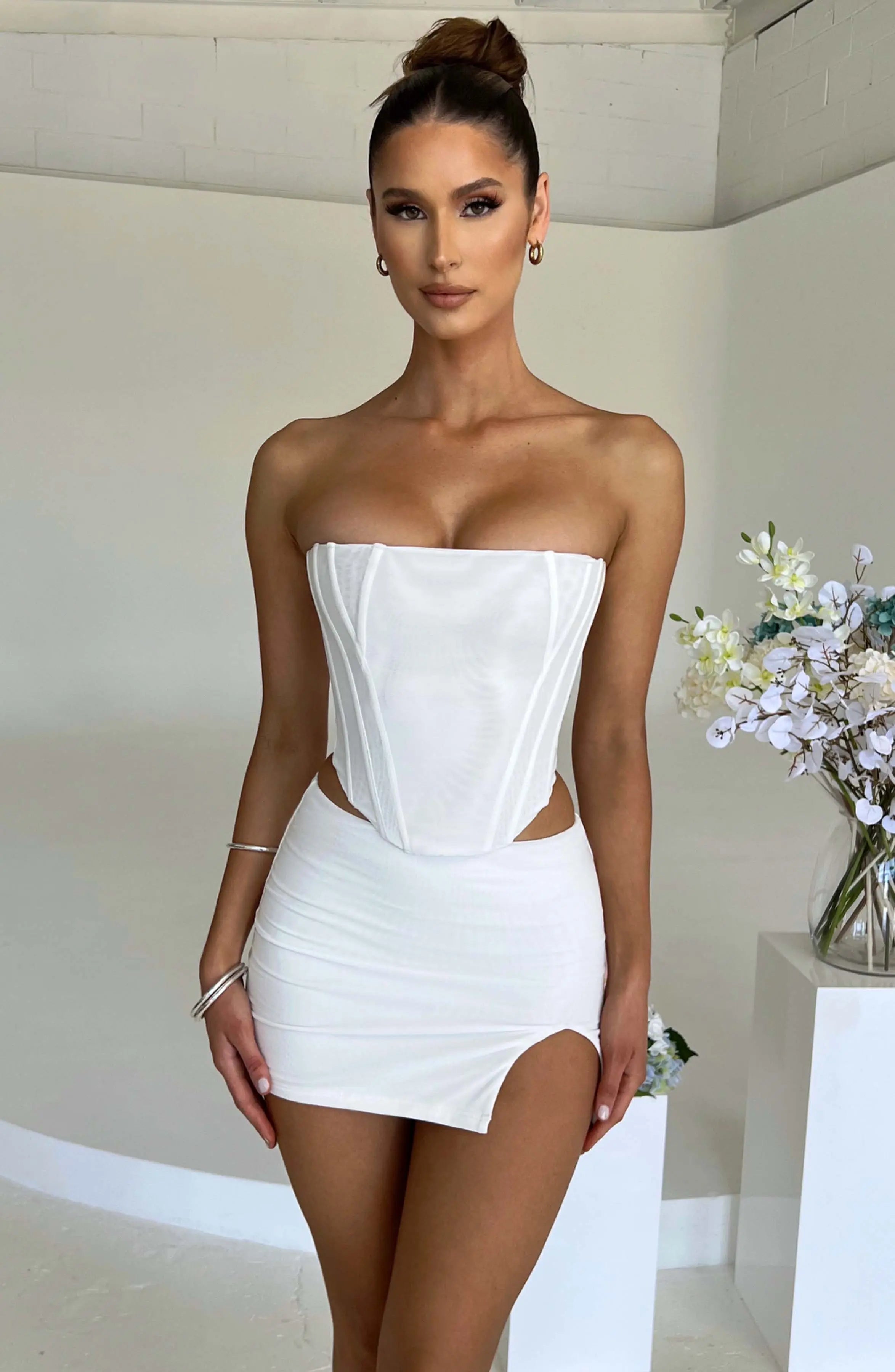 Cami Corset - White L.F