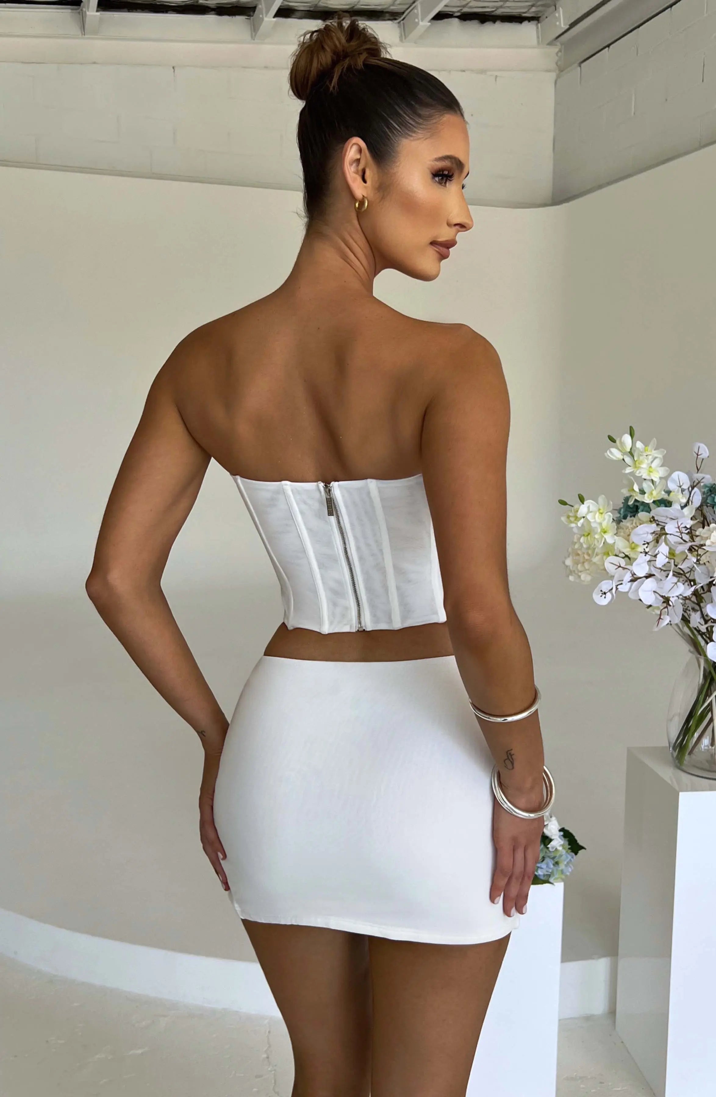 Cami Corset - White L.F