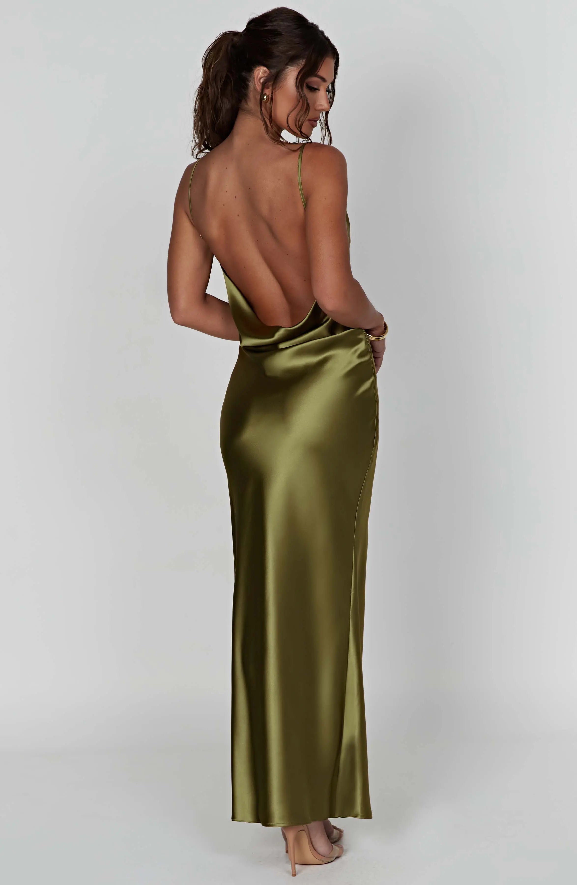 Celestina Maxi Dress - Khaki M.T