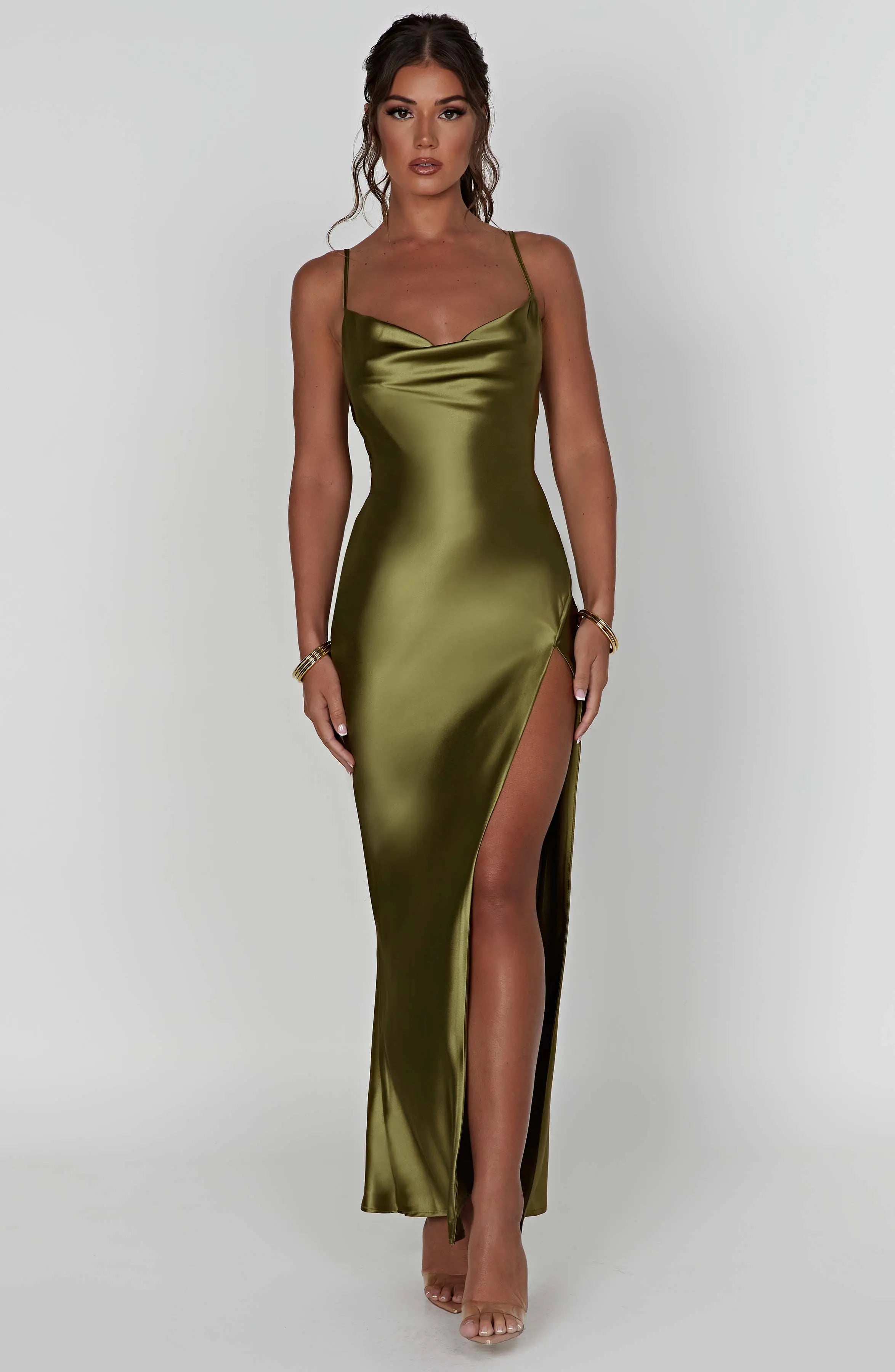 Celestina Maxi Dress - Khaki M.T