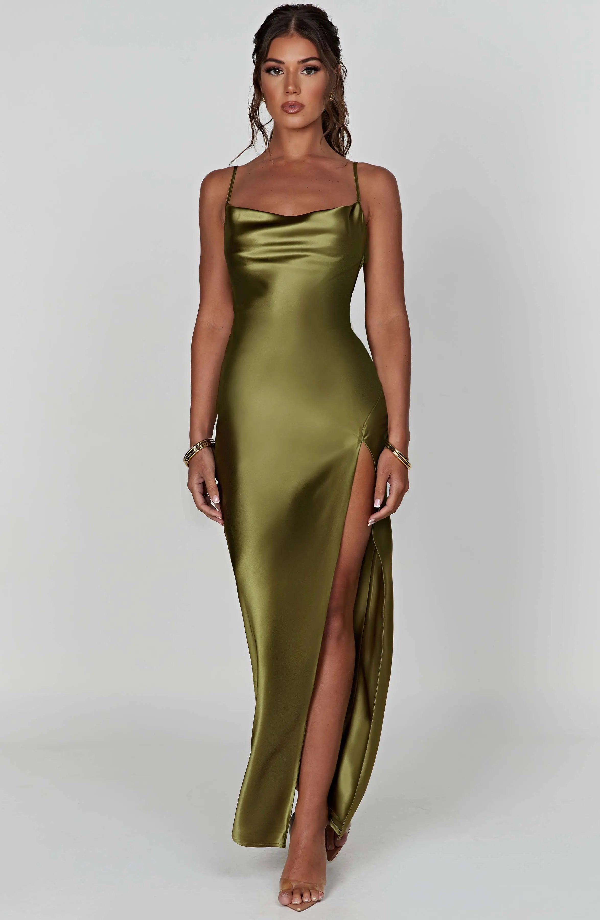 Celestina Maxi Dress - Khaki M.T