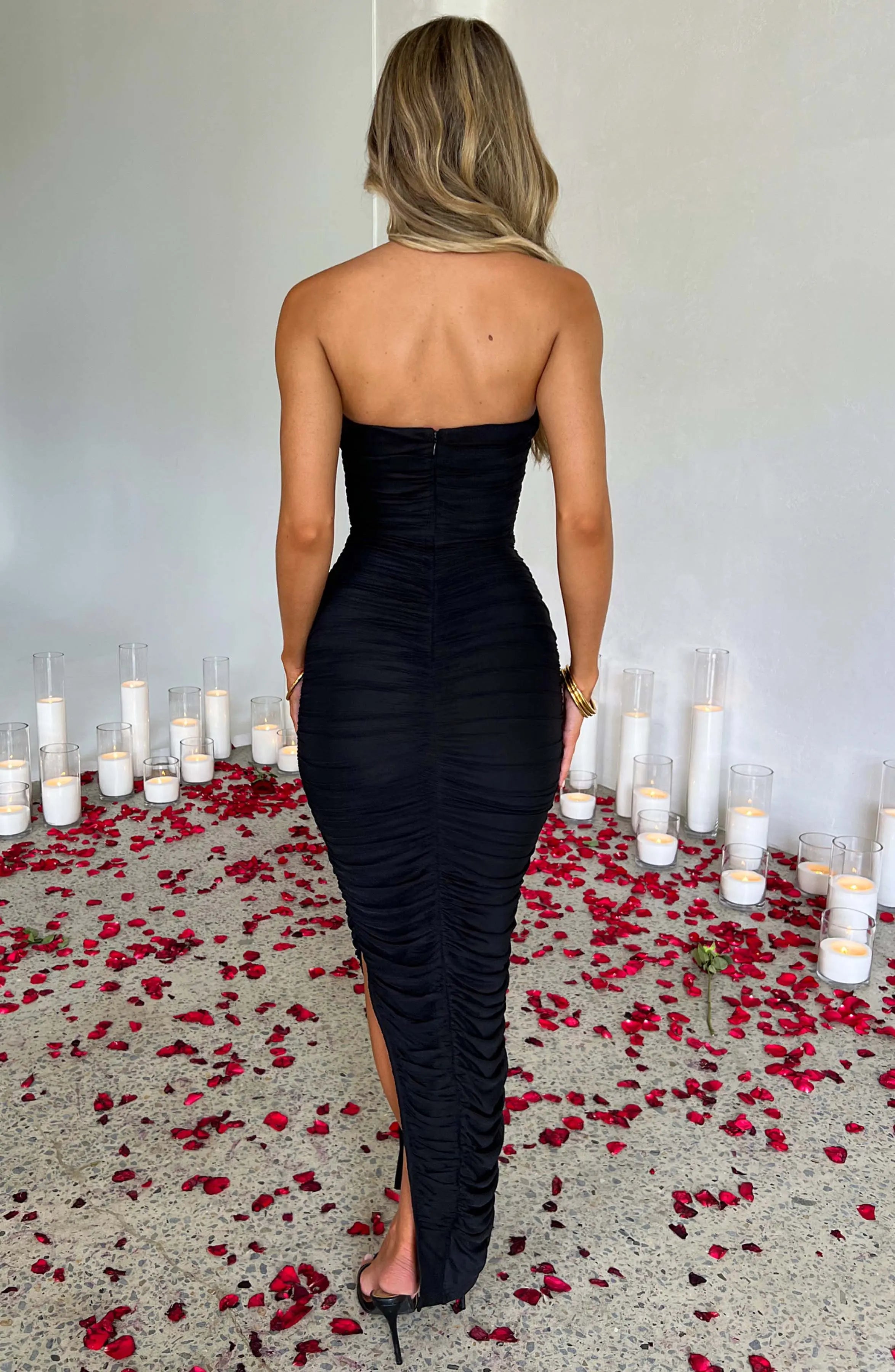 Demi Maxi Dress - Black J.F