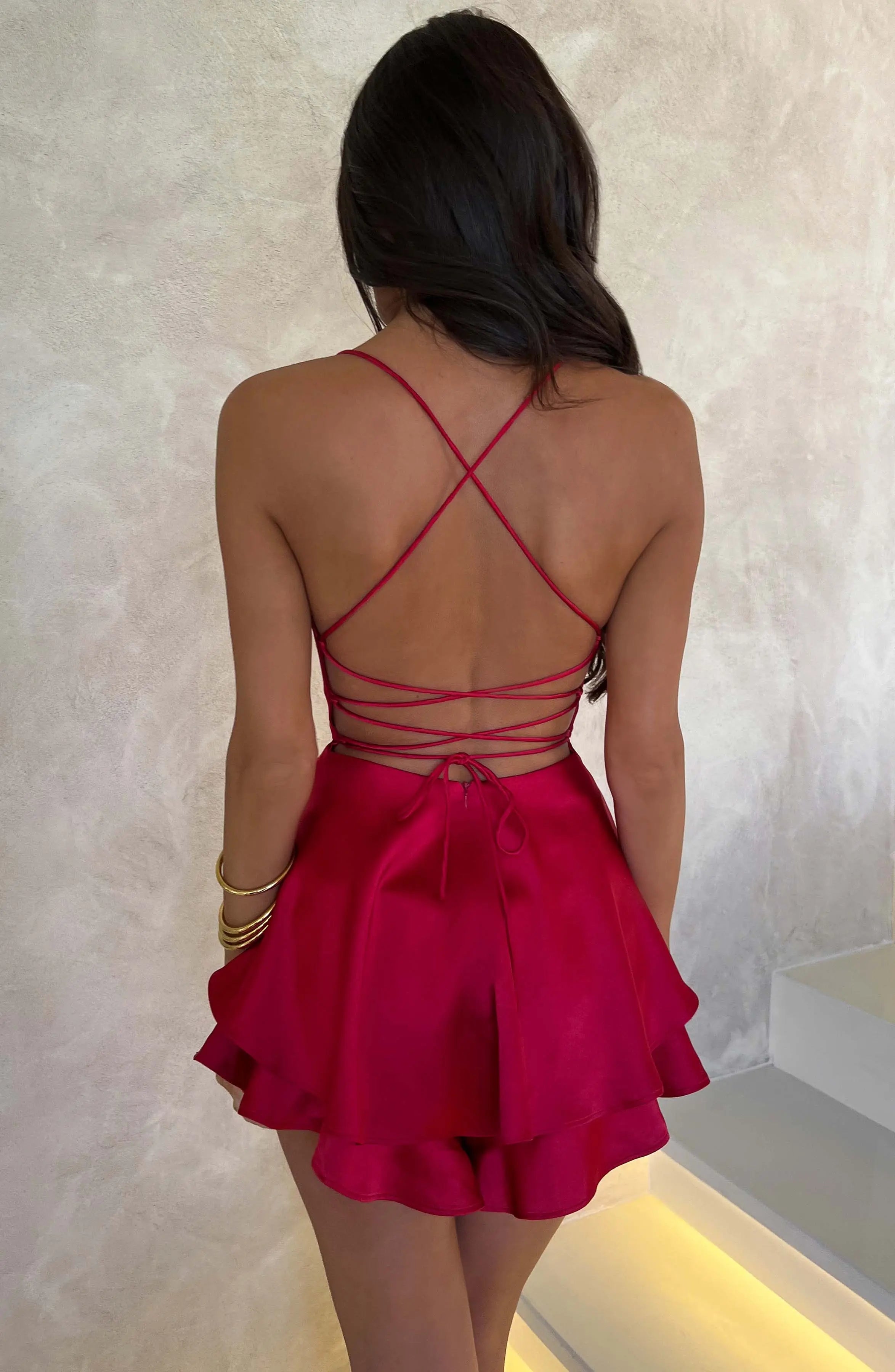 Florence Playsuit - Red M.T