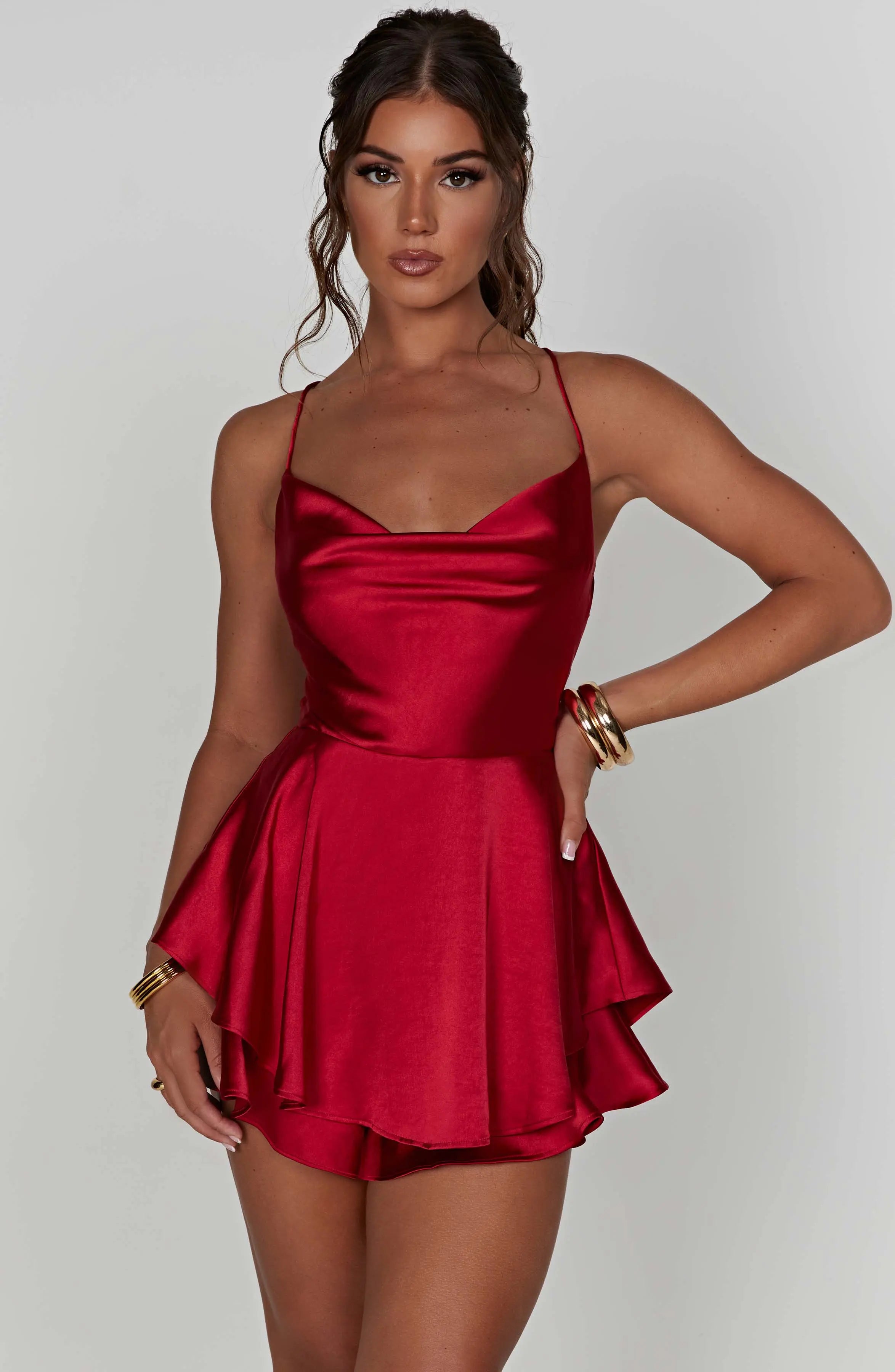 Florence Playsuit - Red M.T