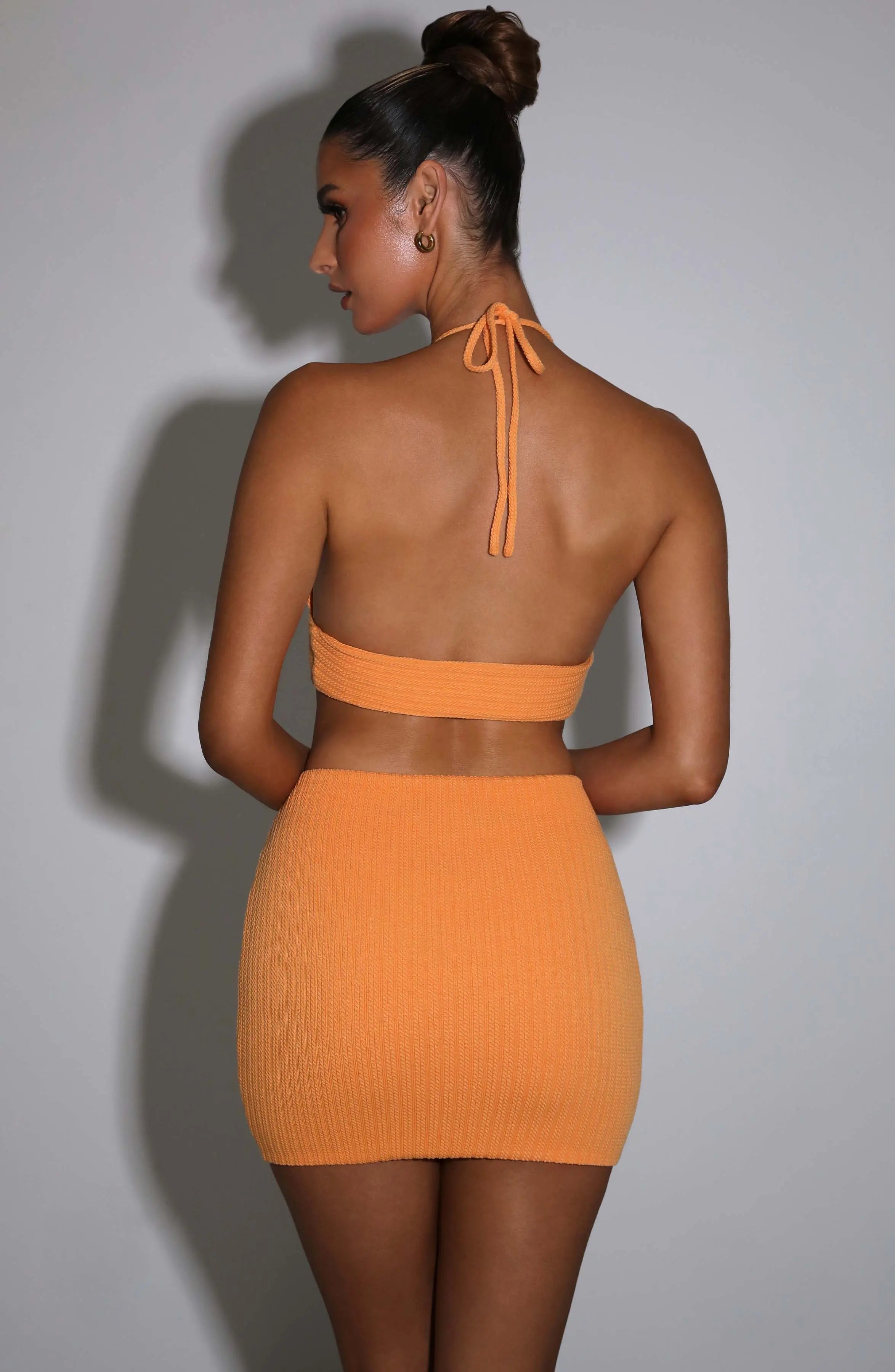 Irene Mini Skirt - Tangerine B.D