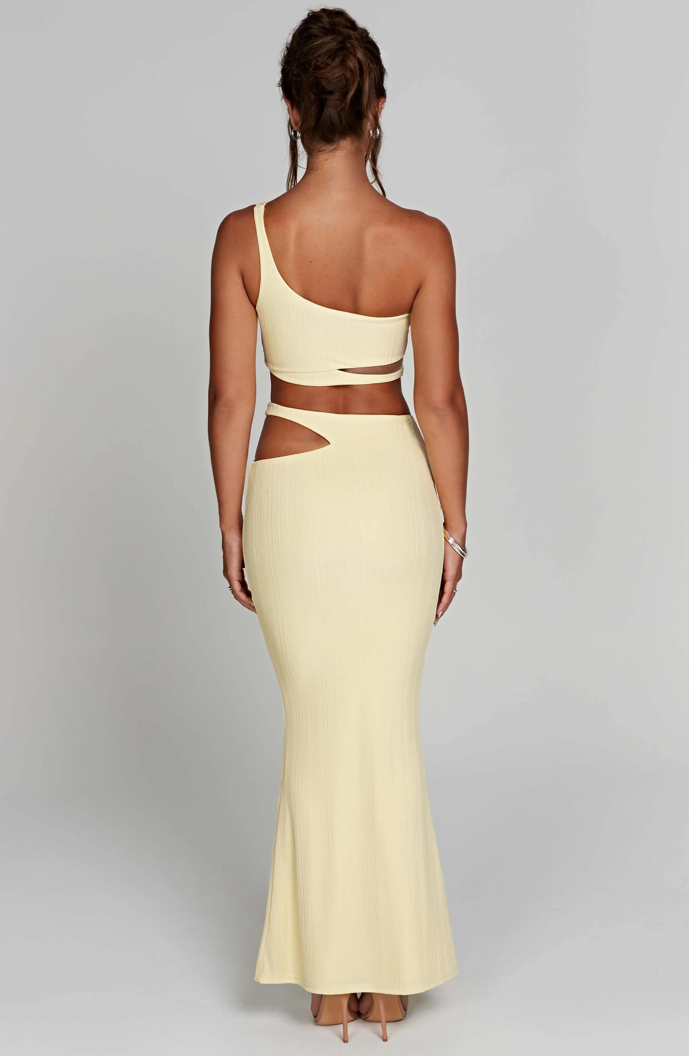 Kaela Maxi Skirt - Lemon L.F