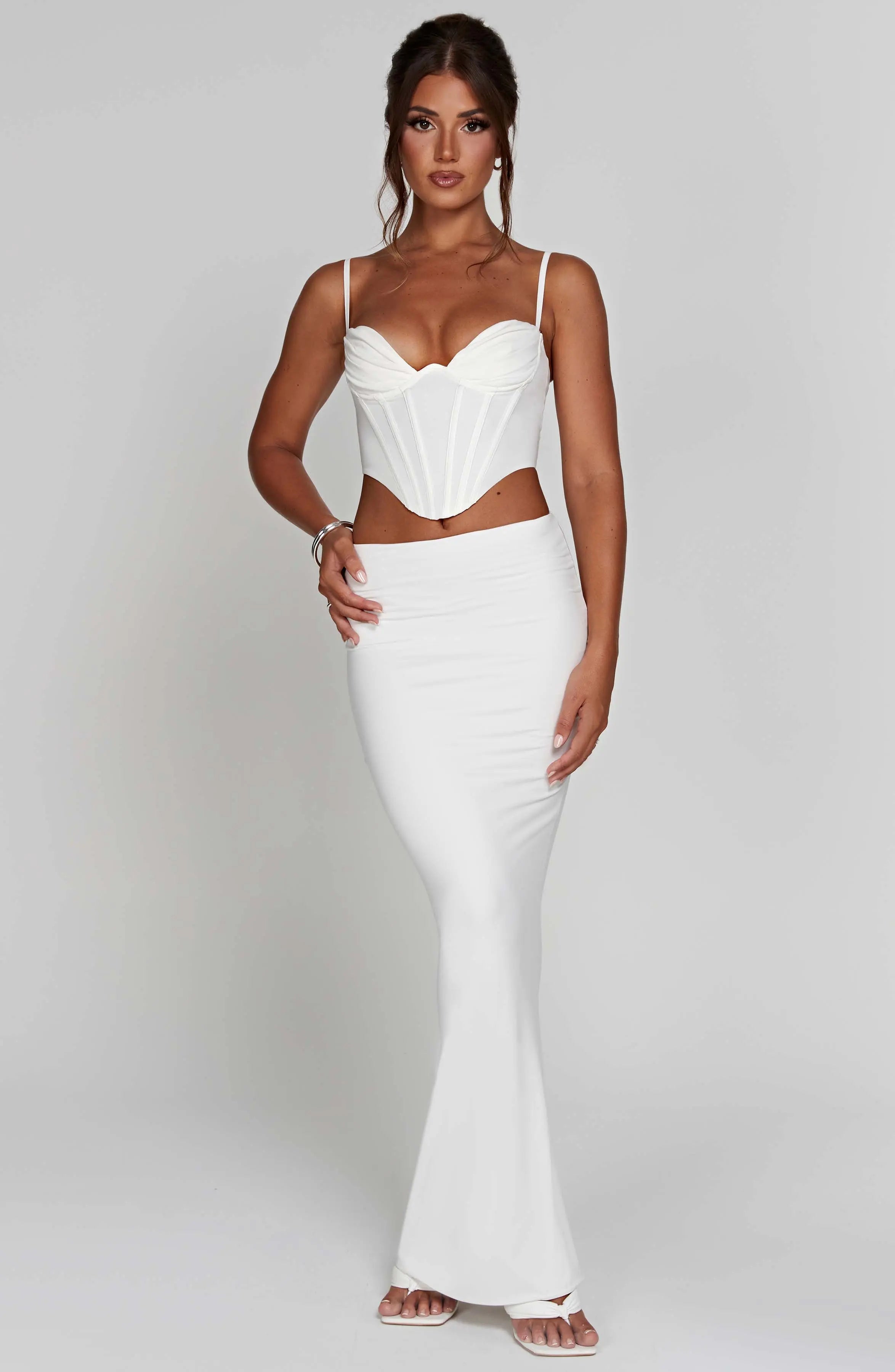 Maddie Corset - White C.F