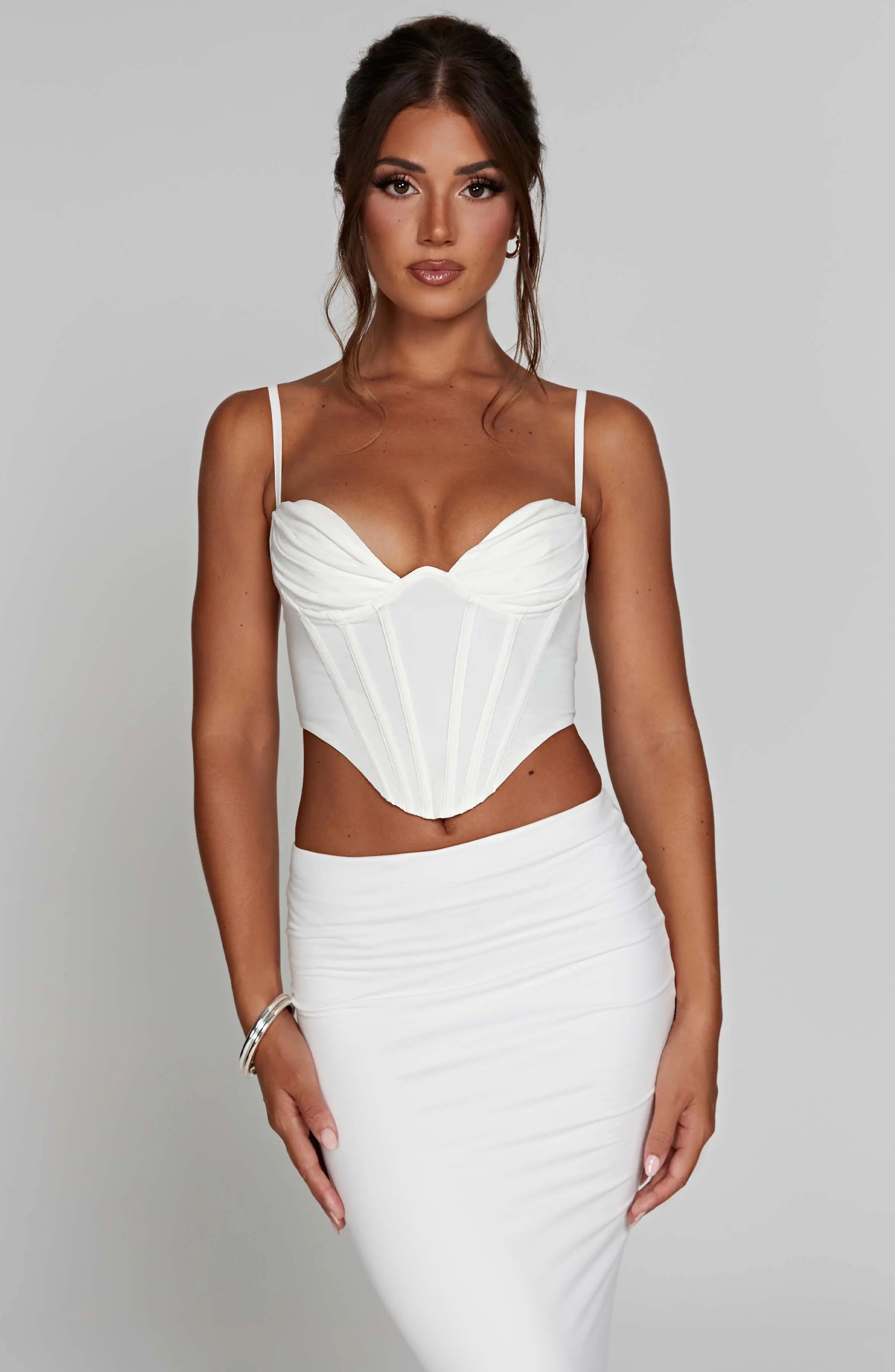 Maddie Corset - White C.F