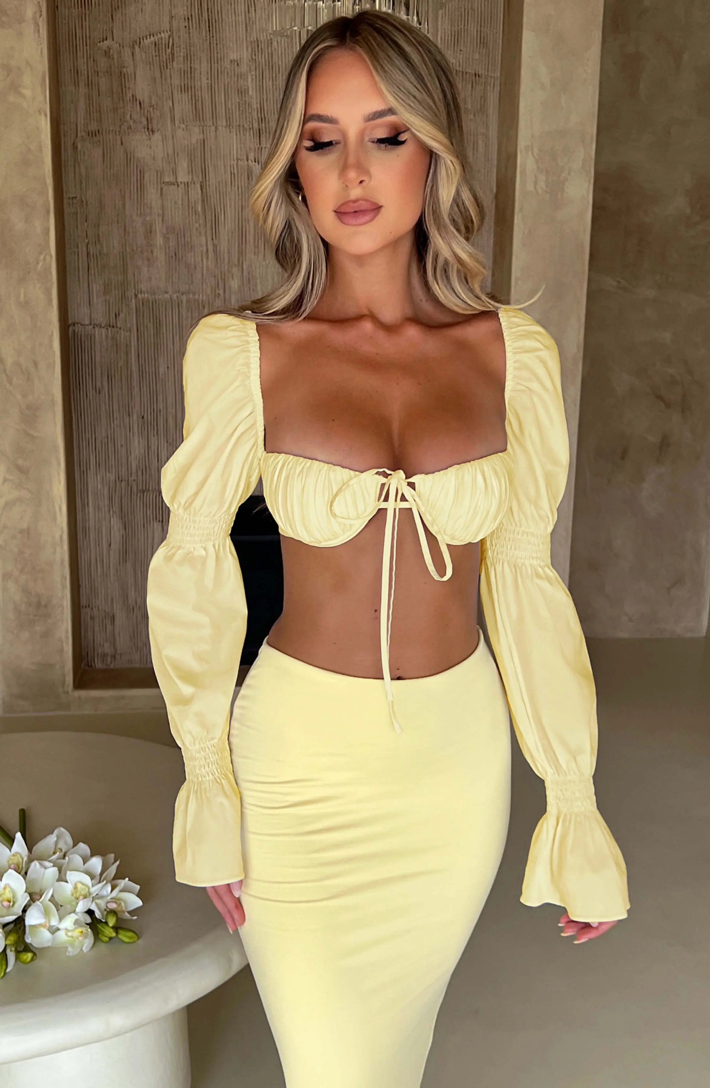 Perla Top - Lemon C.F