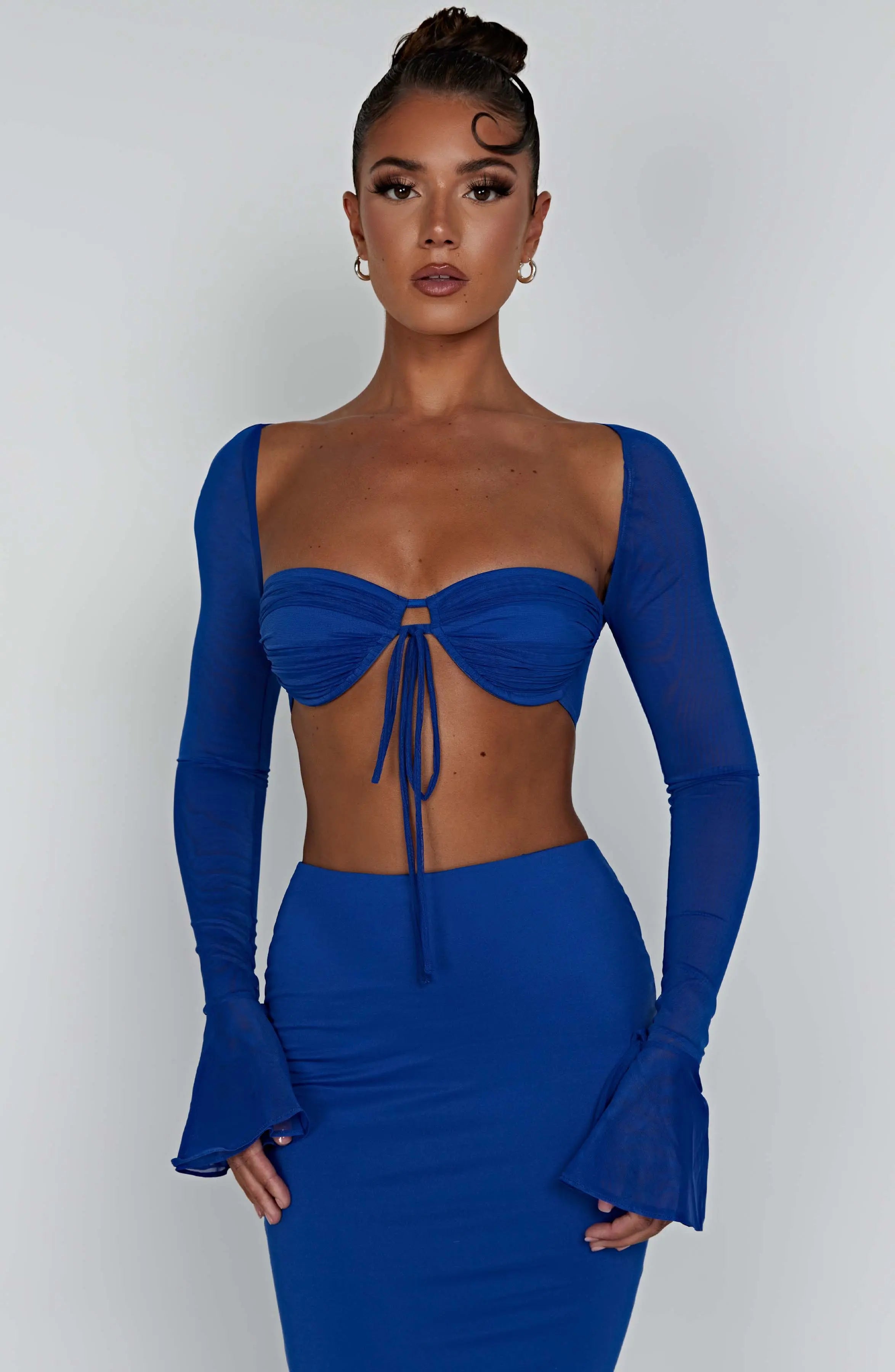 Priscilla Top - Blue L.F