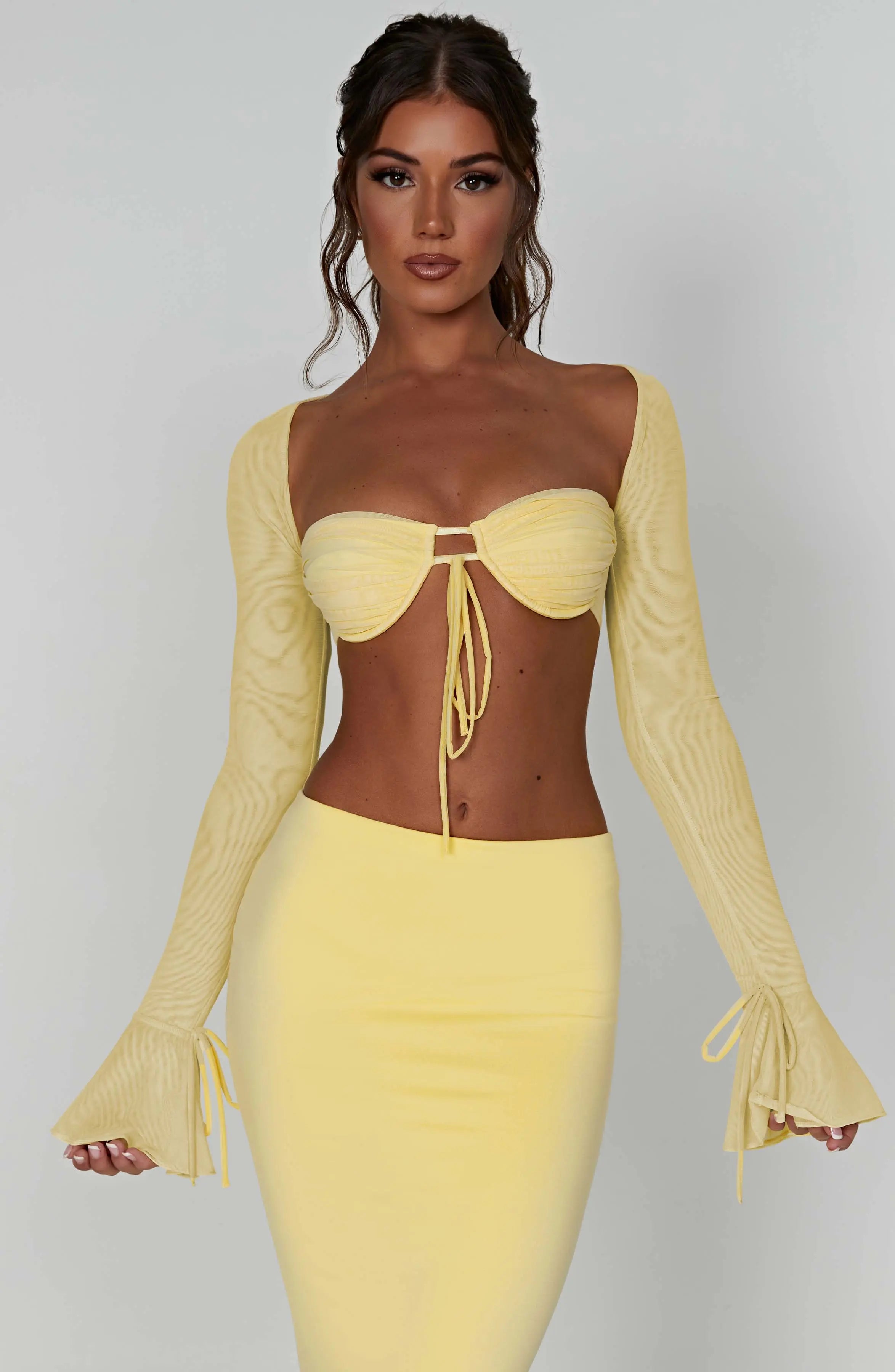 Priscilla Top - Lemon L.F