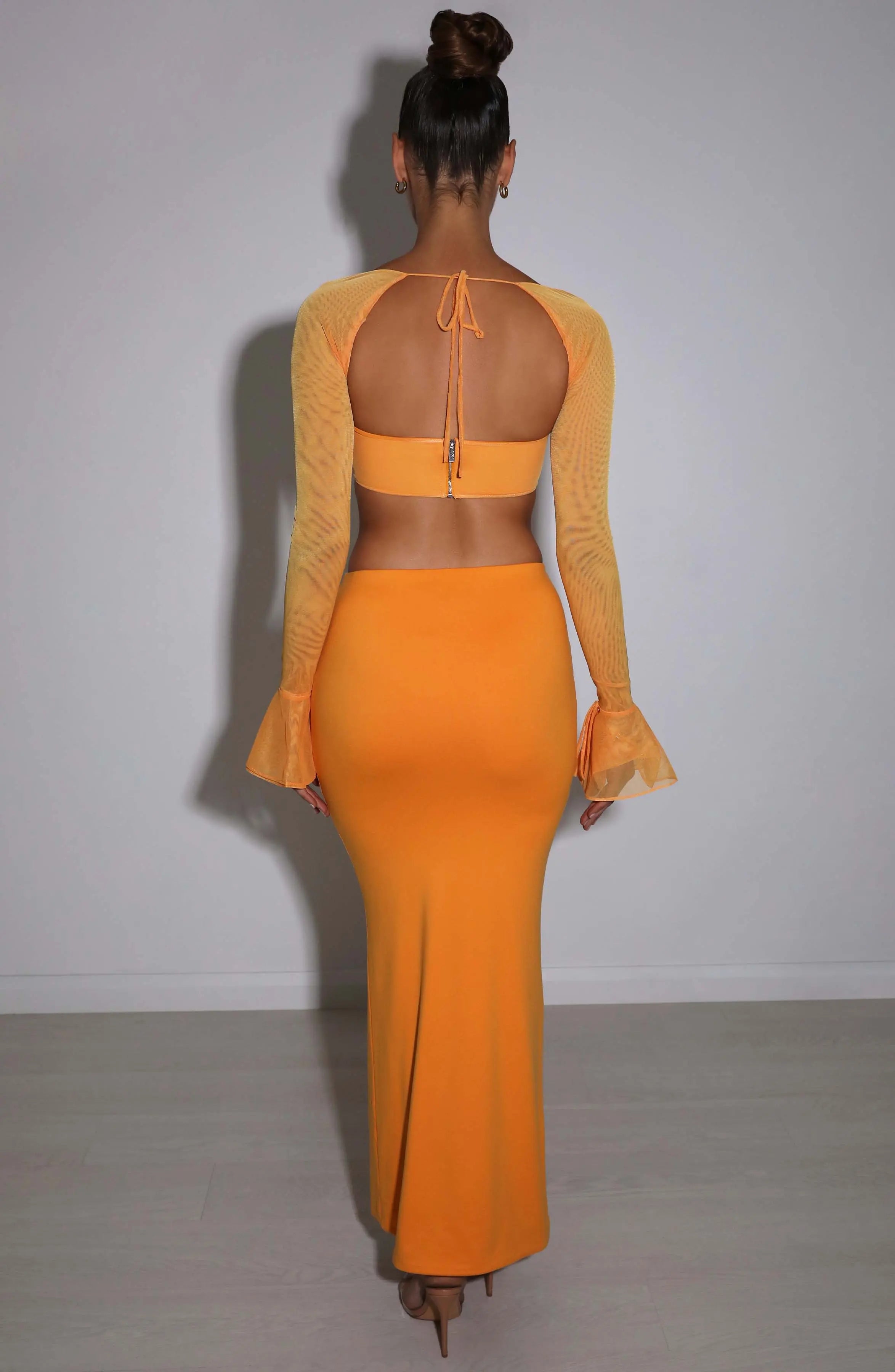 Priscilla Top - Tangerine L.F