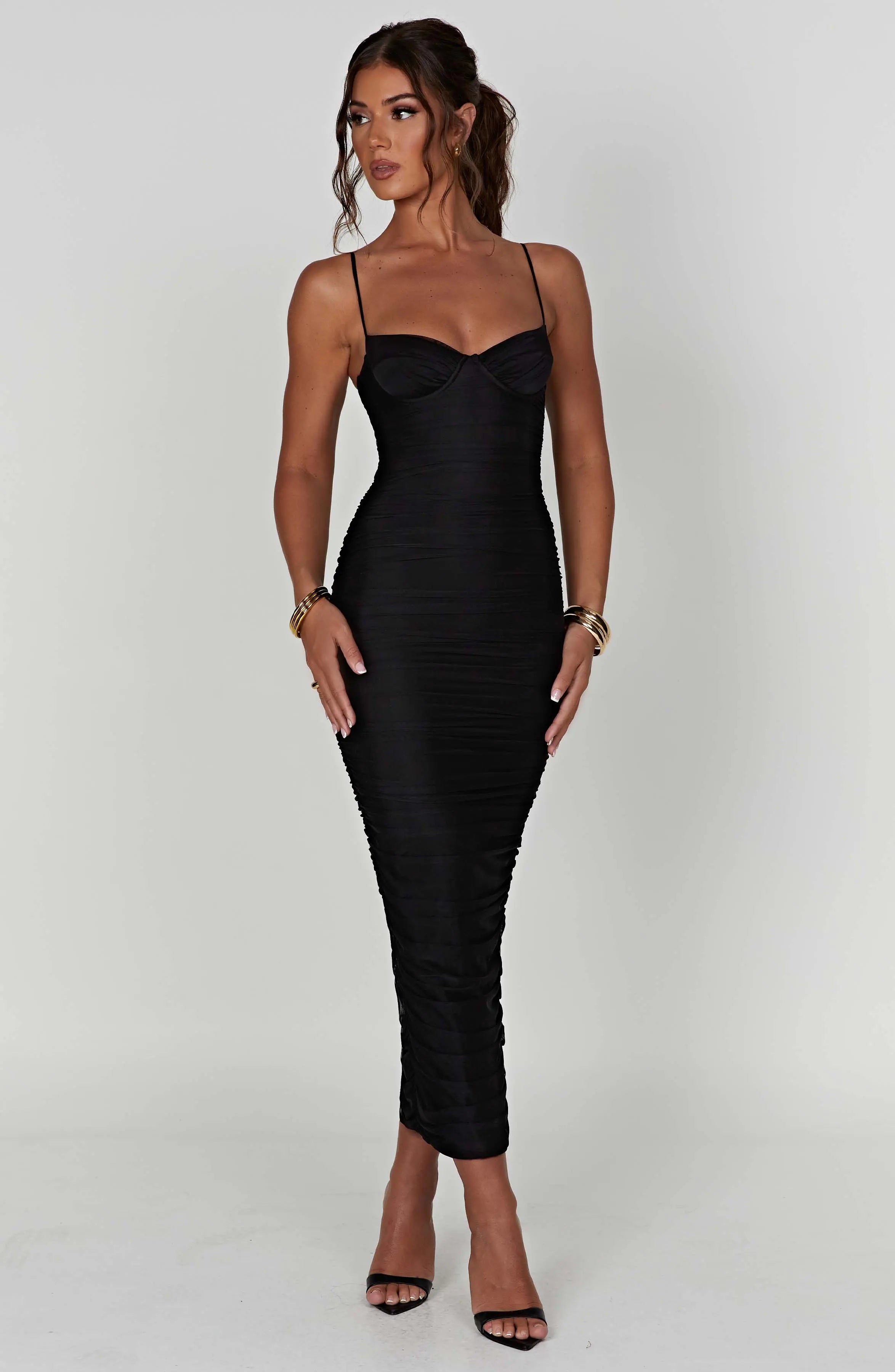 Rochelle Maxi Dress - Black L.F