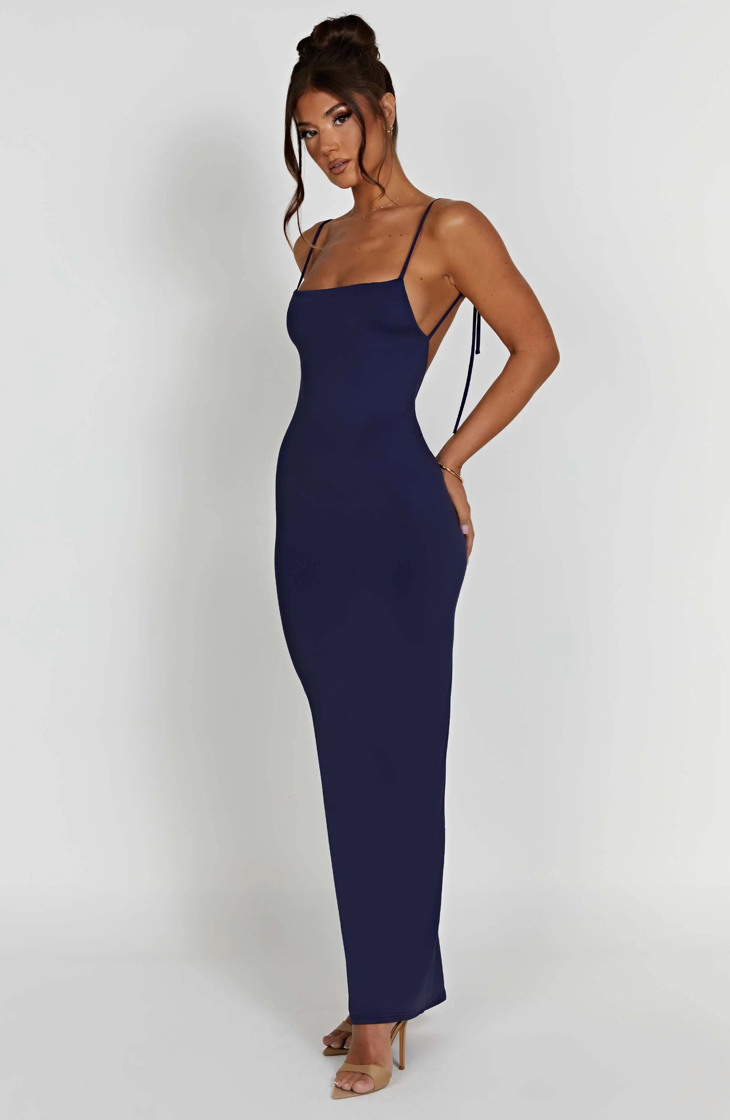 Sanya Maxi Dress - Navy L.F