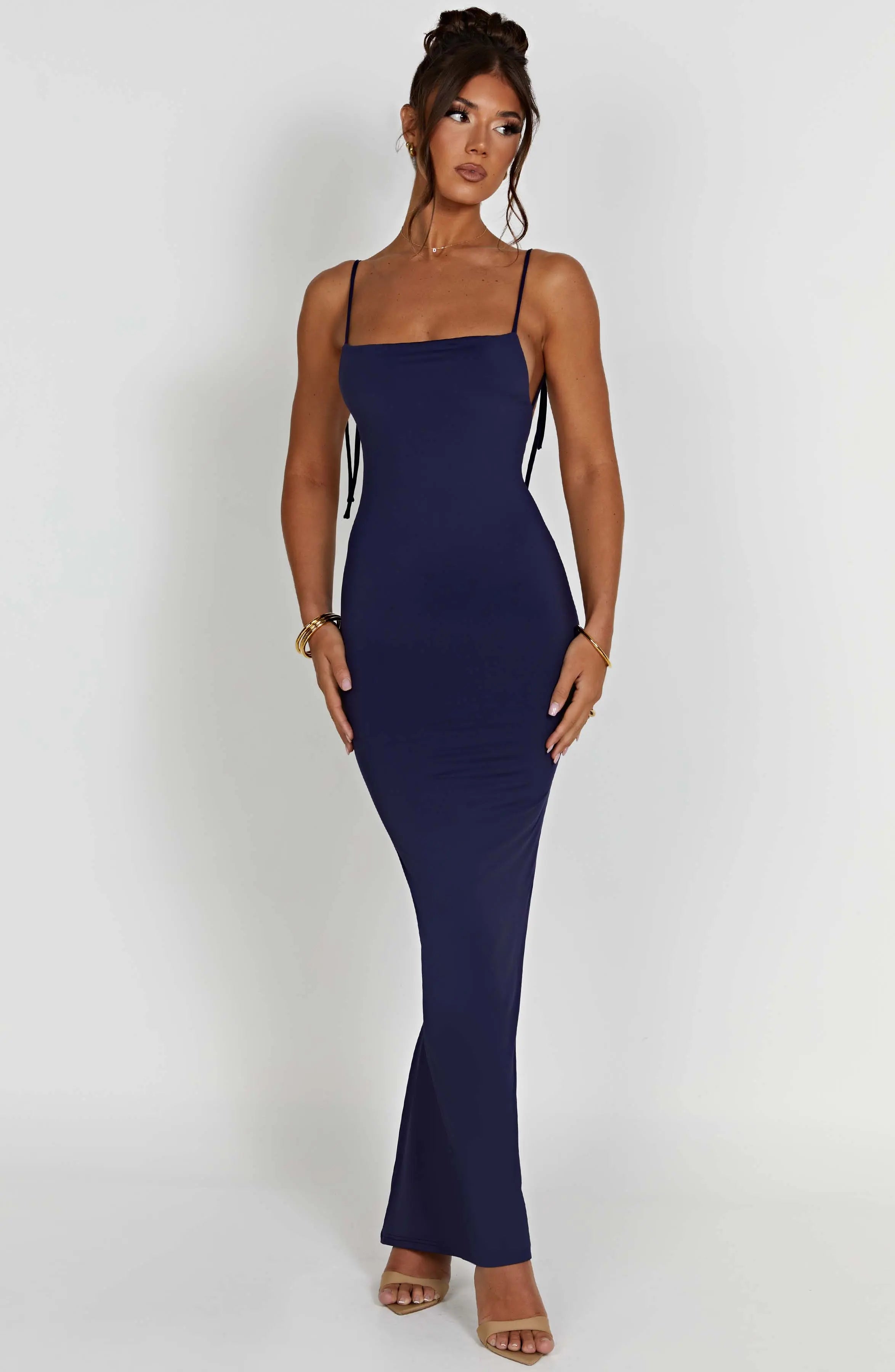 Sanya Maxi Dress - Navy L.F