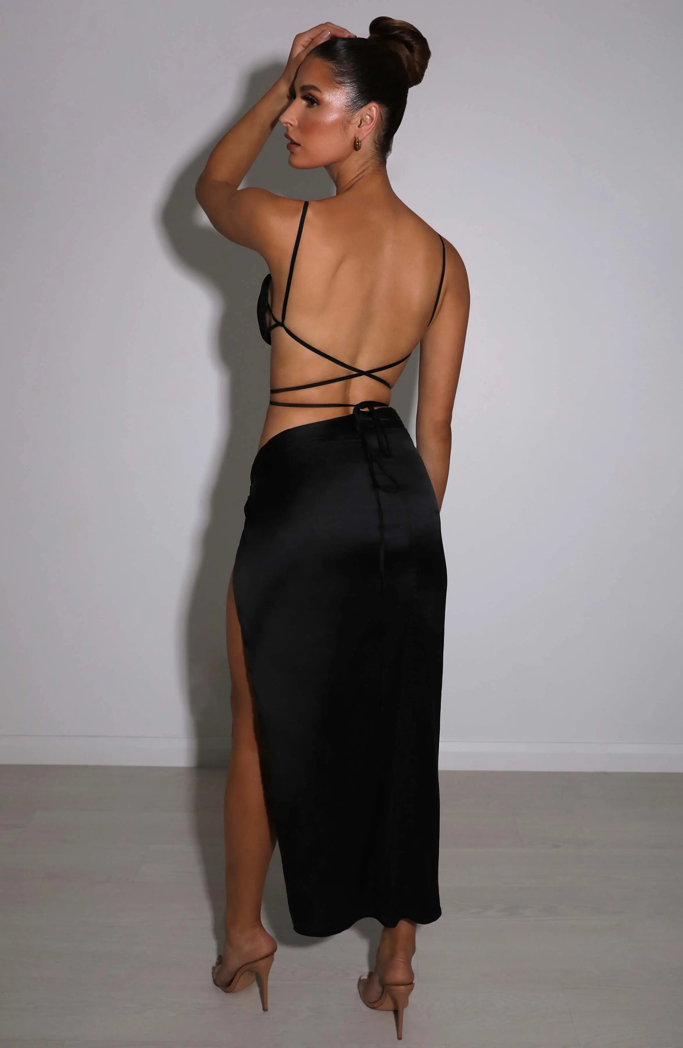 Sienna Maxi Skirt - Black L.F