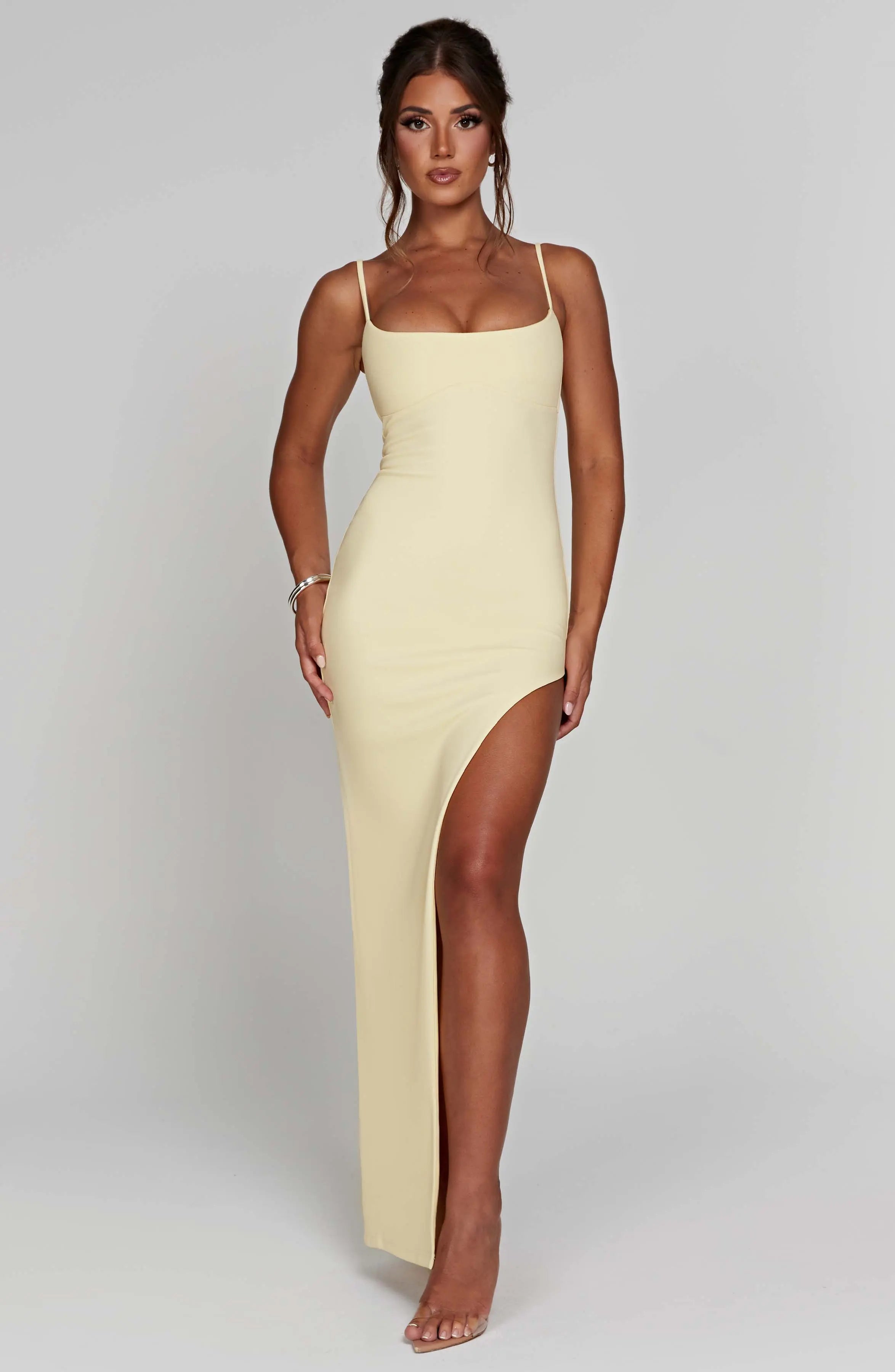 Tiarne Maxi Dress - Lemon C.F