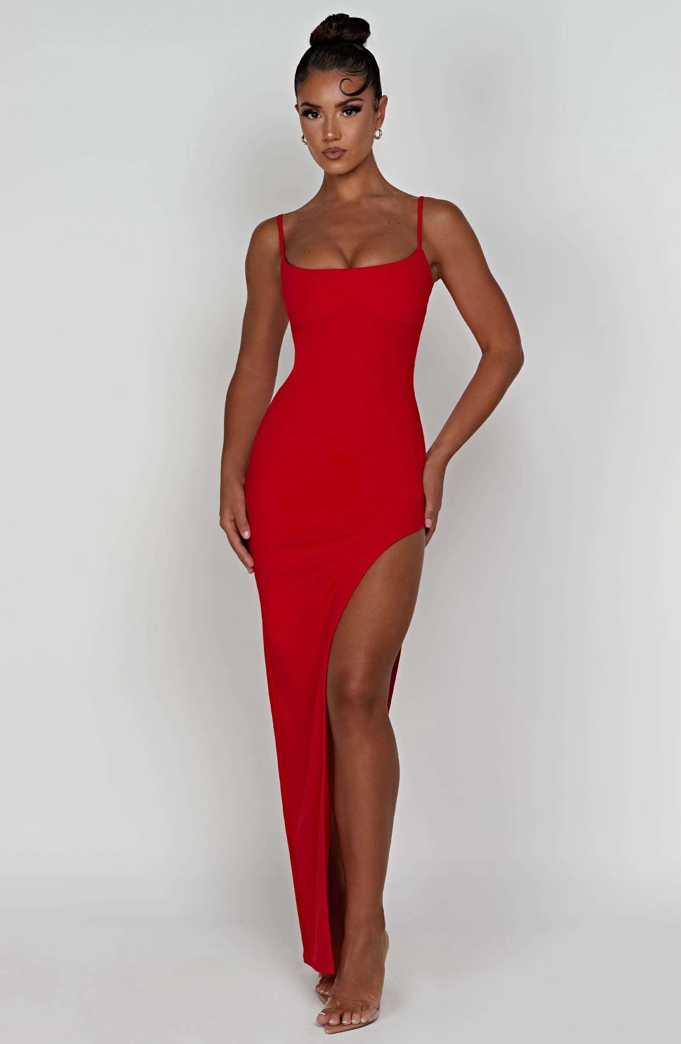 Tiarne Maxi Dress - Red C.F