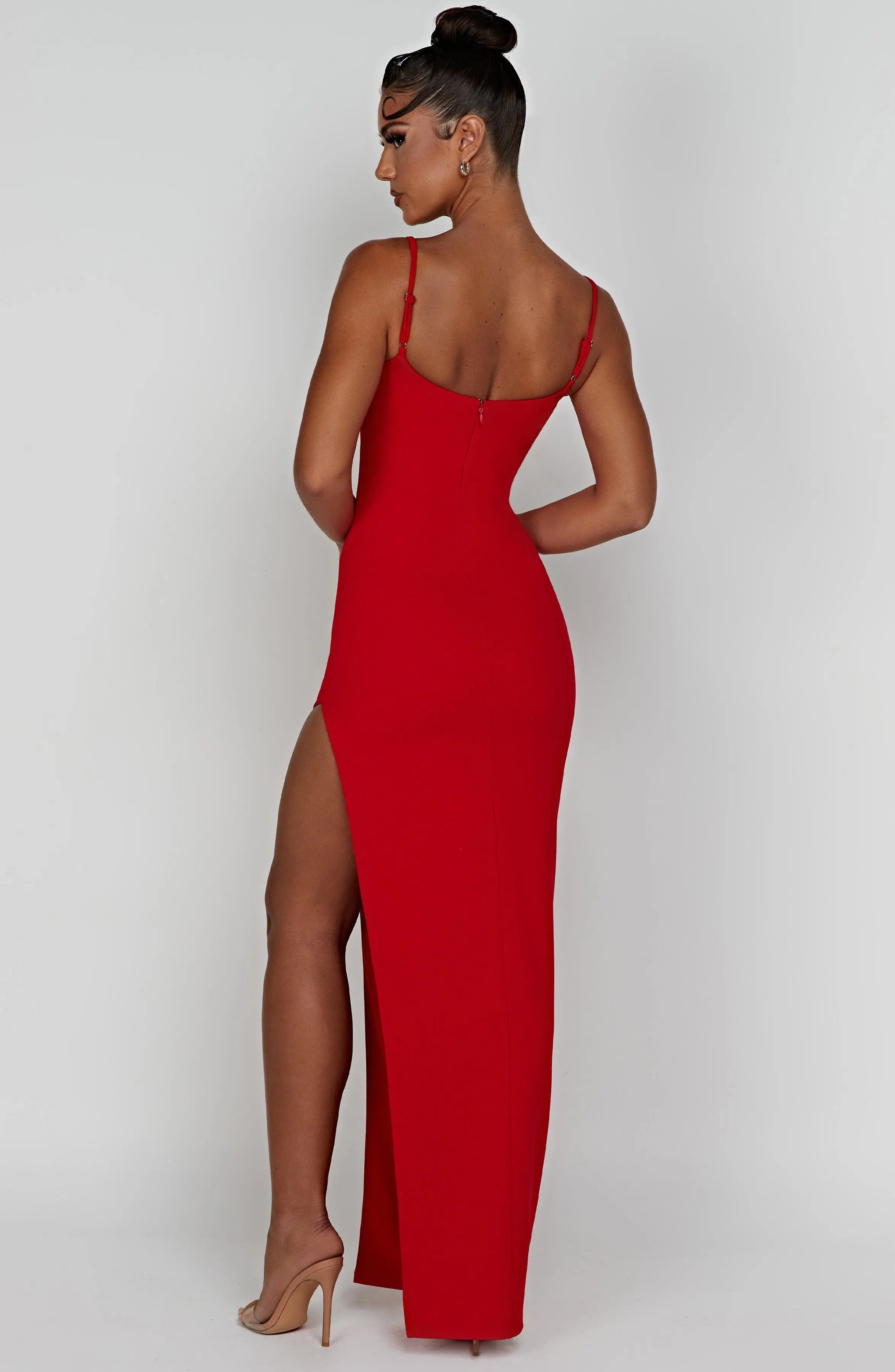 Tiarne Maxi Dress - Red C.F