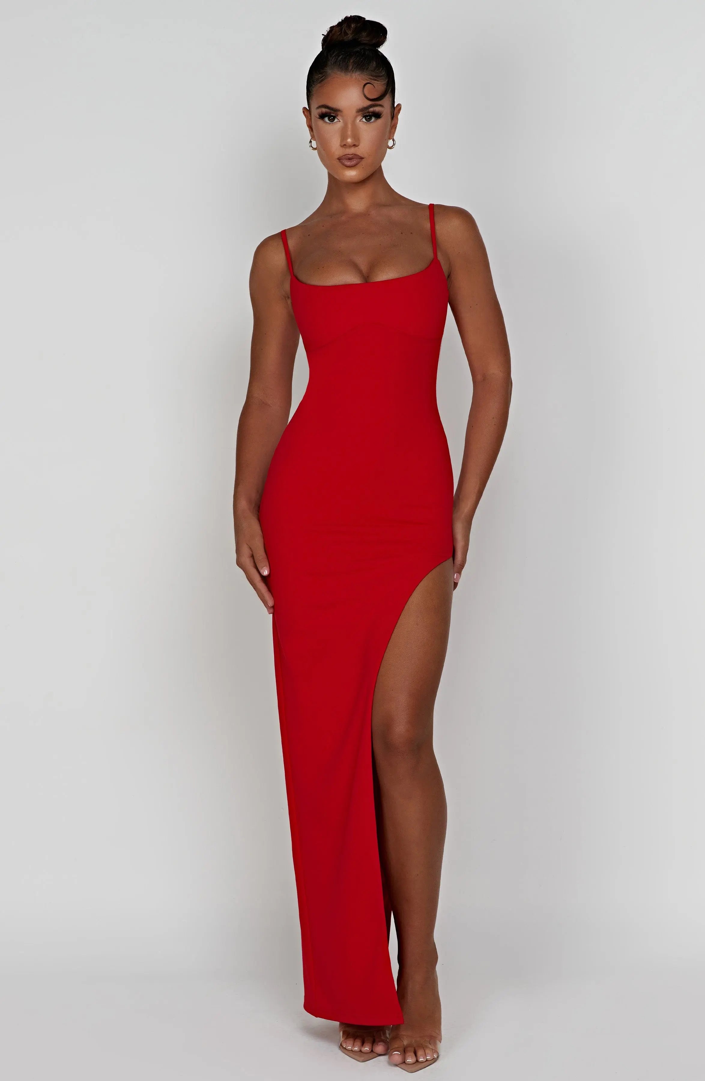 Tiarne Maxi Dress - Red C.F