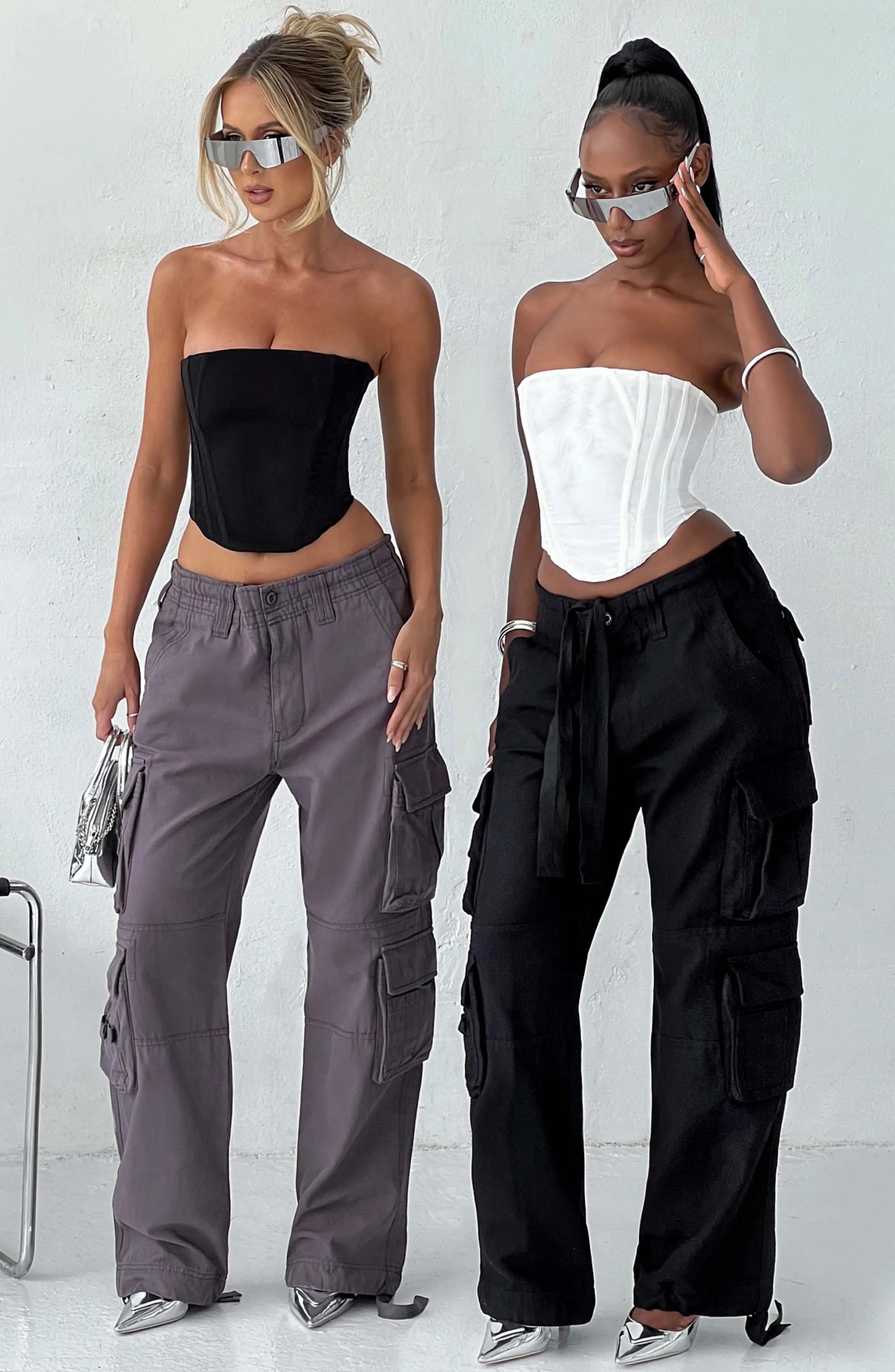 Tinashe Cargo Pants - Black Z.J