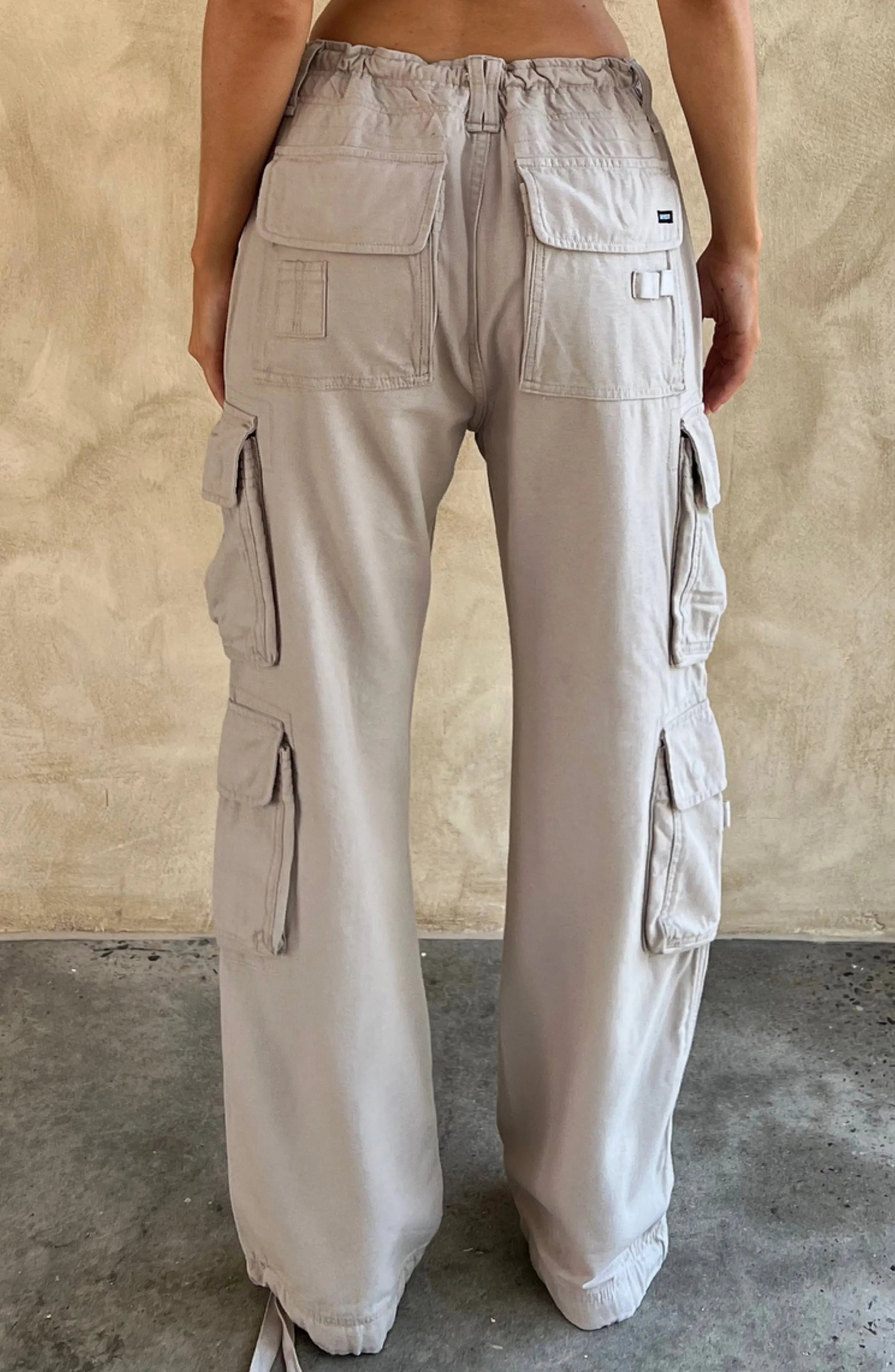 Tinashe Cargo Pants - Light Grey Z.J