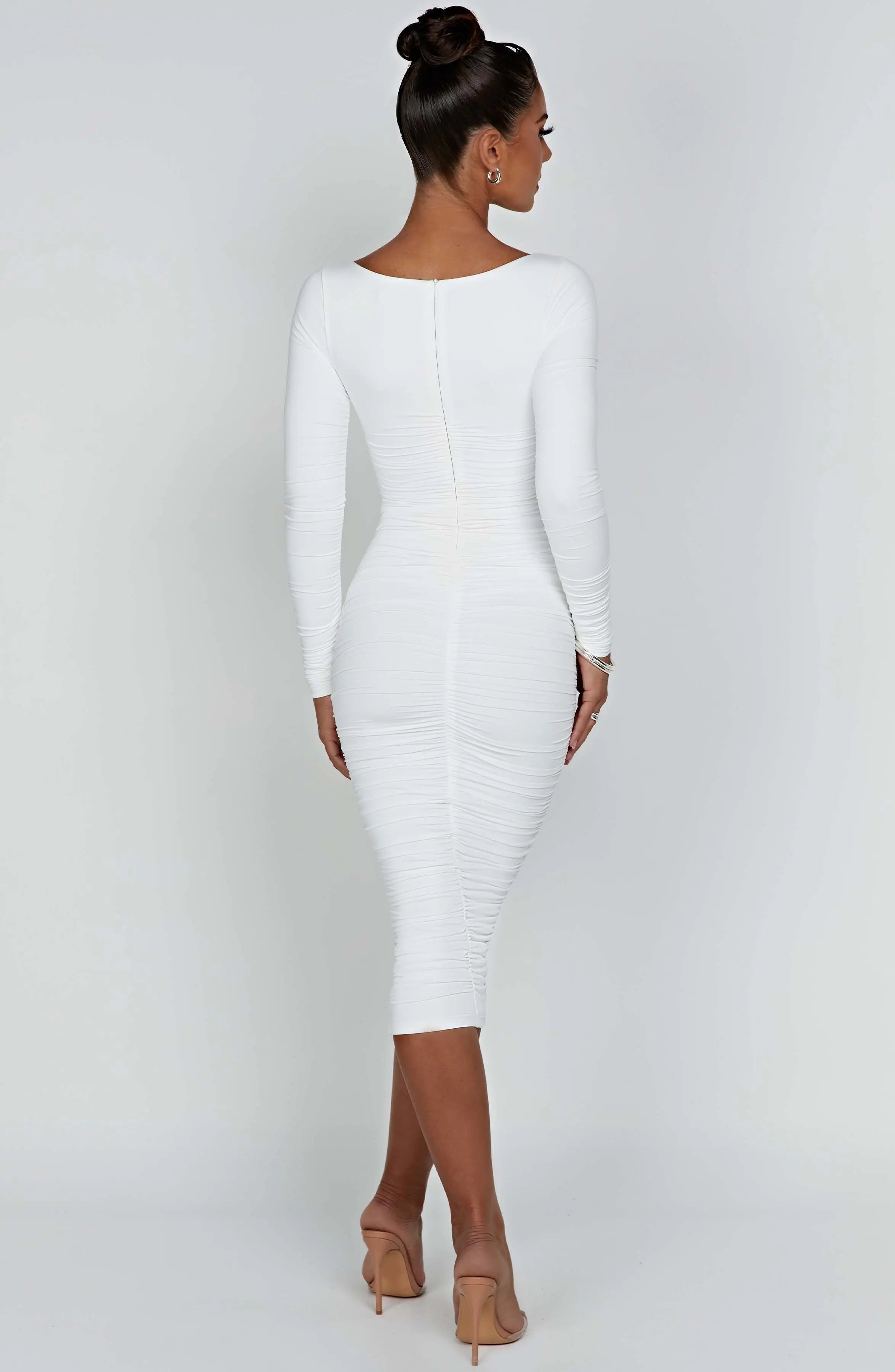 Wren Maxi Dress - White M.T