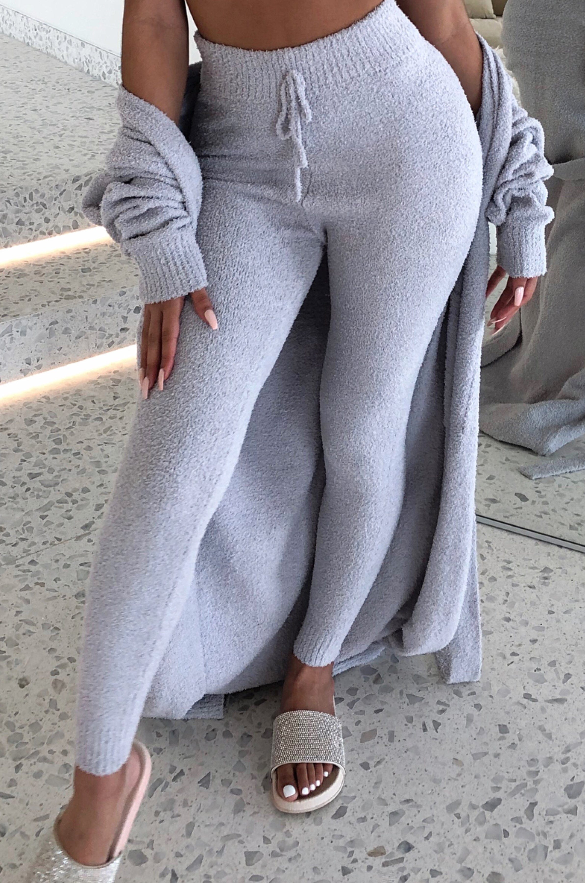 Bree Cozy Pants - Grey