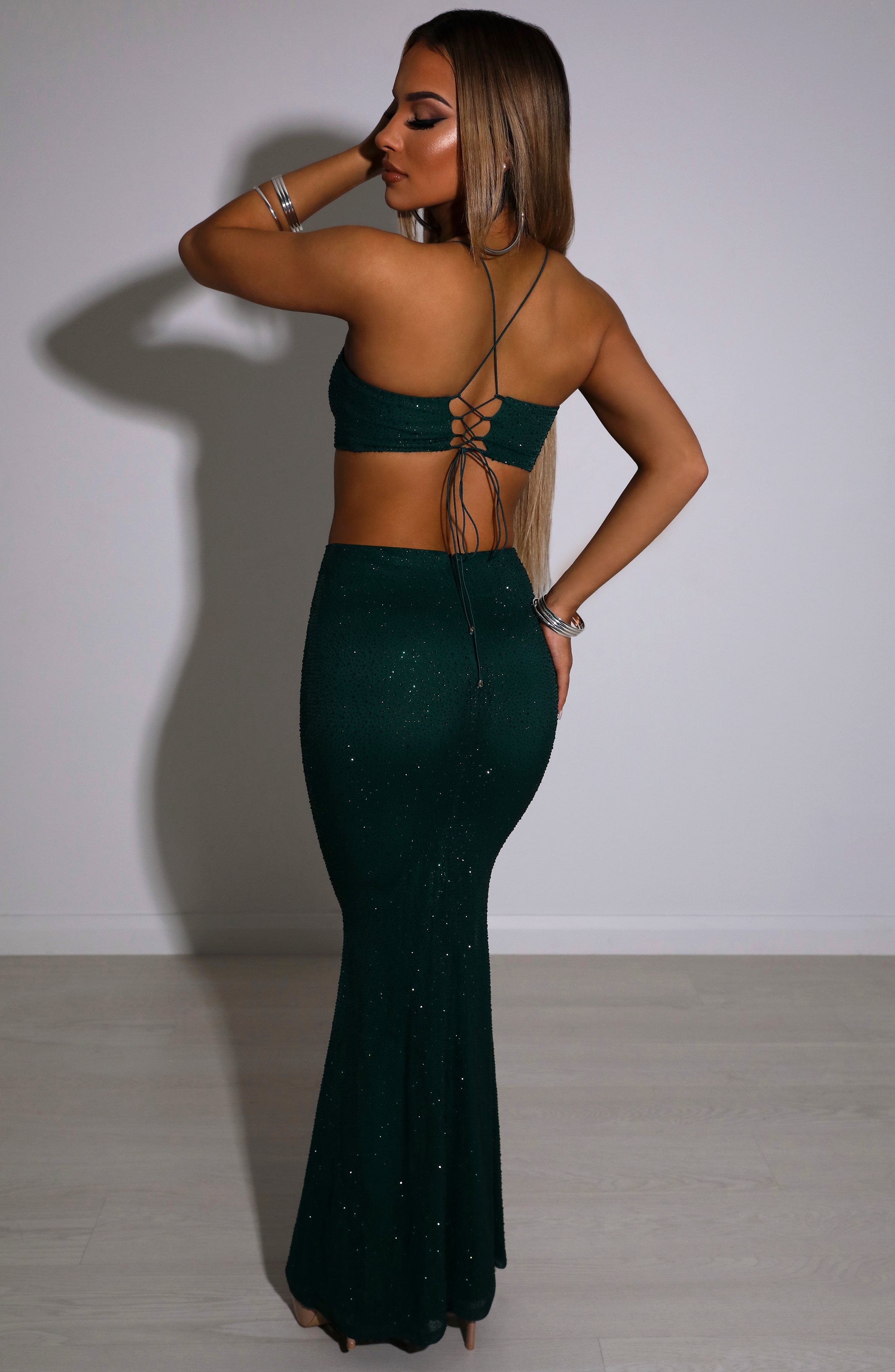 Eloise Maxi Skirt - Emerald