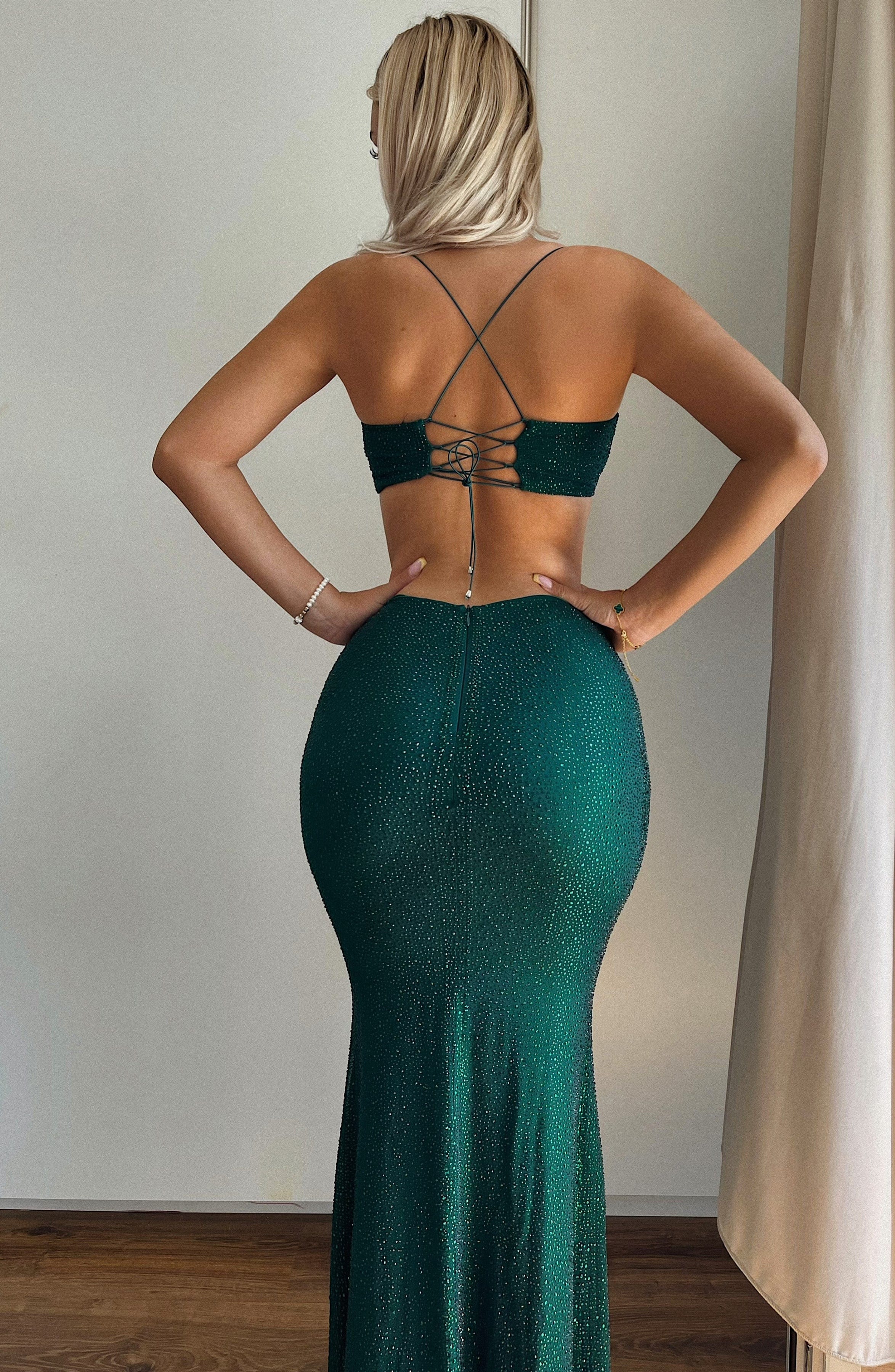 Eloise Maxi Skirt - Emerald