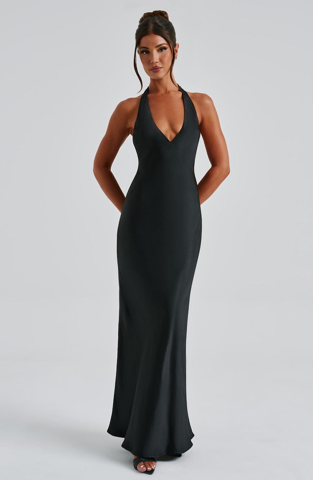 Halo Maxi Dress - Black