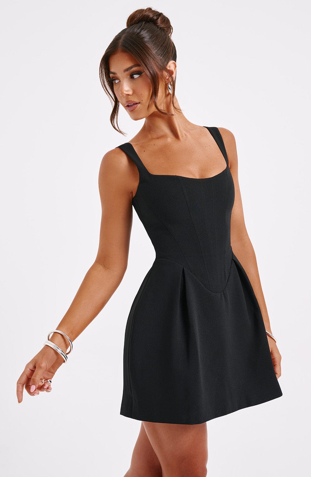 Janiyah Mini Dress - Black