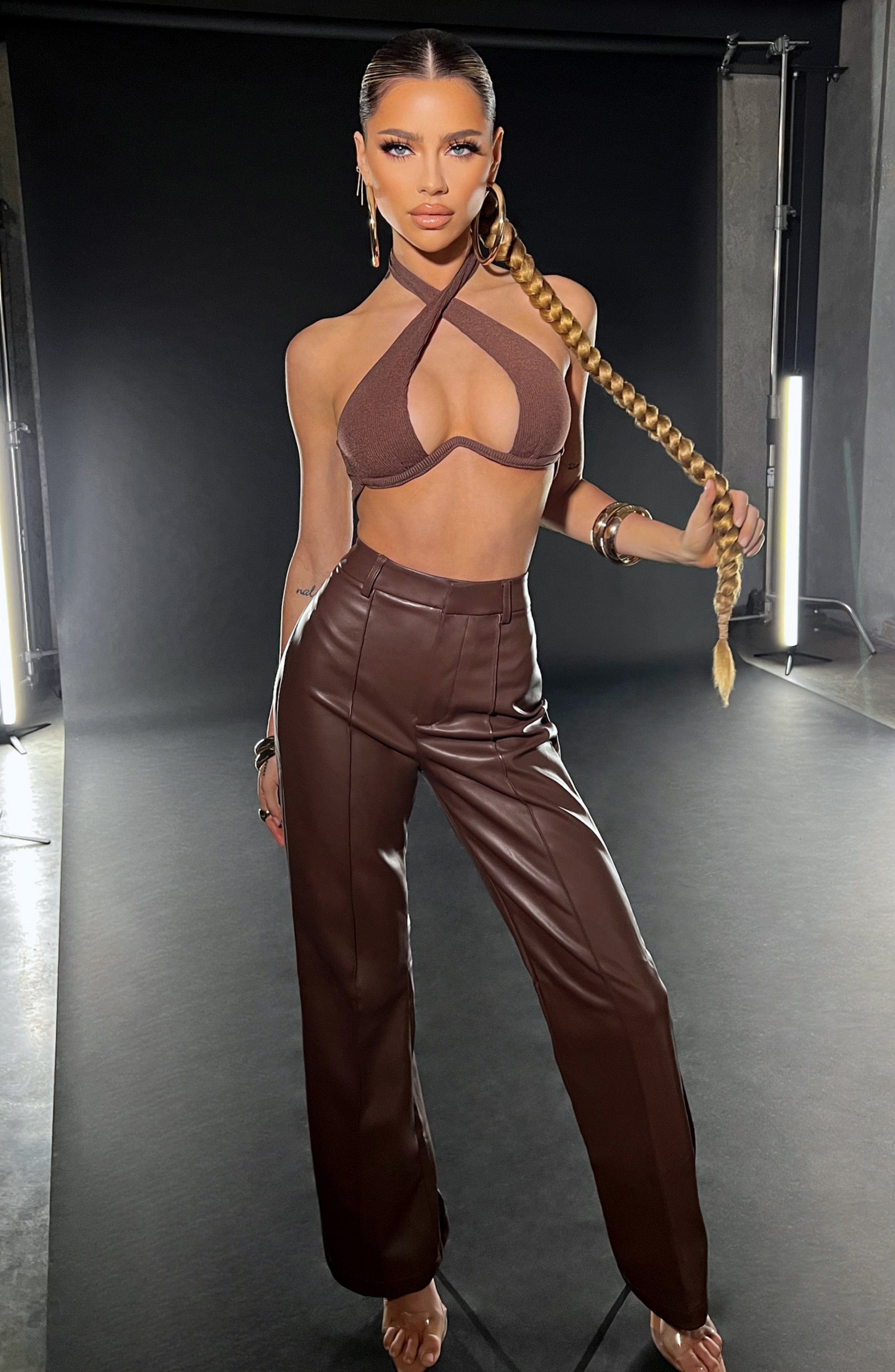 Jorja Pants - Chocolate