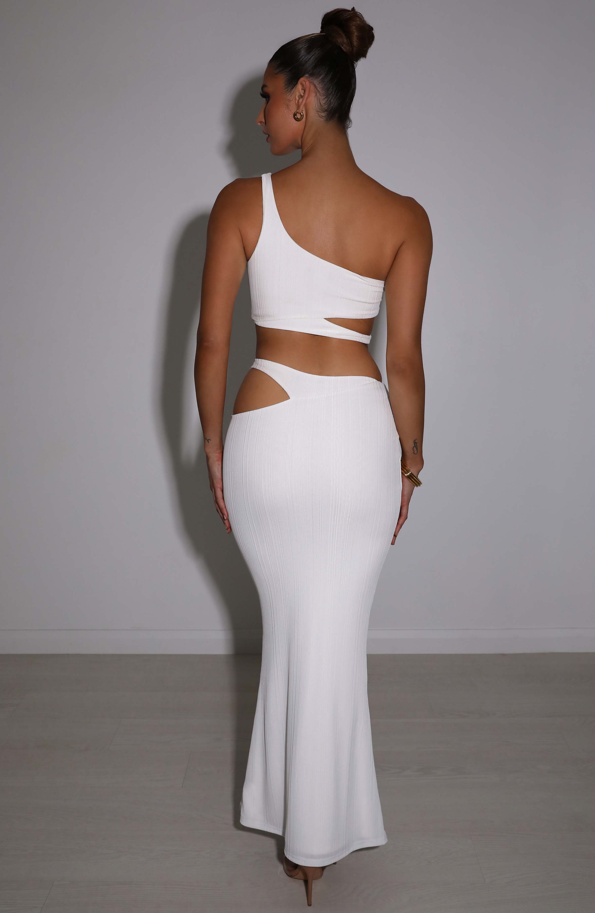 Kaela Maxi Skirt - White