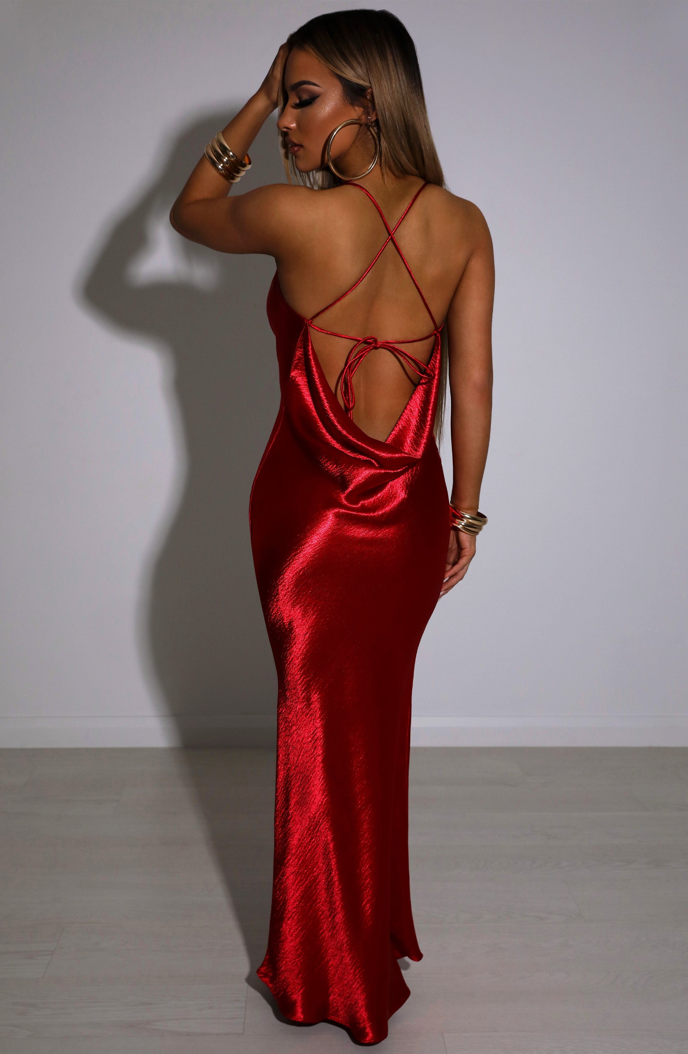 Leilani Maxi Dress - Red