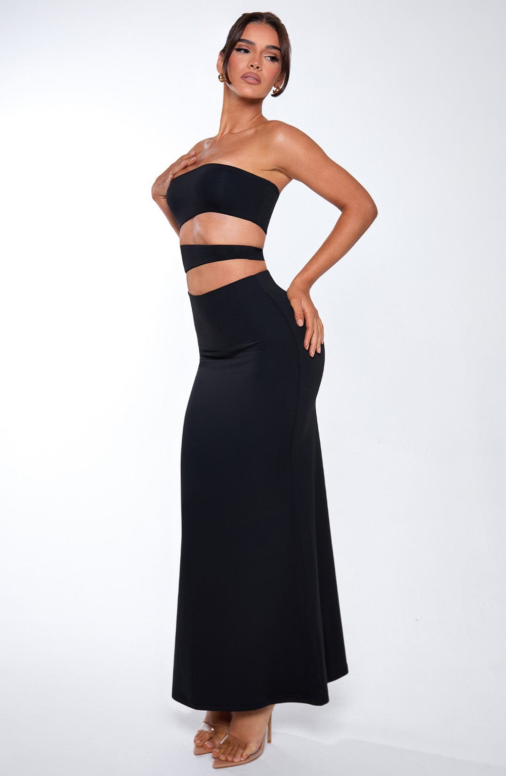 Milia Maxi Dress - Black