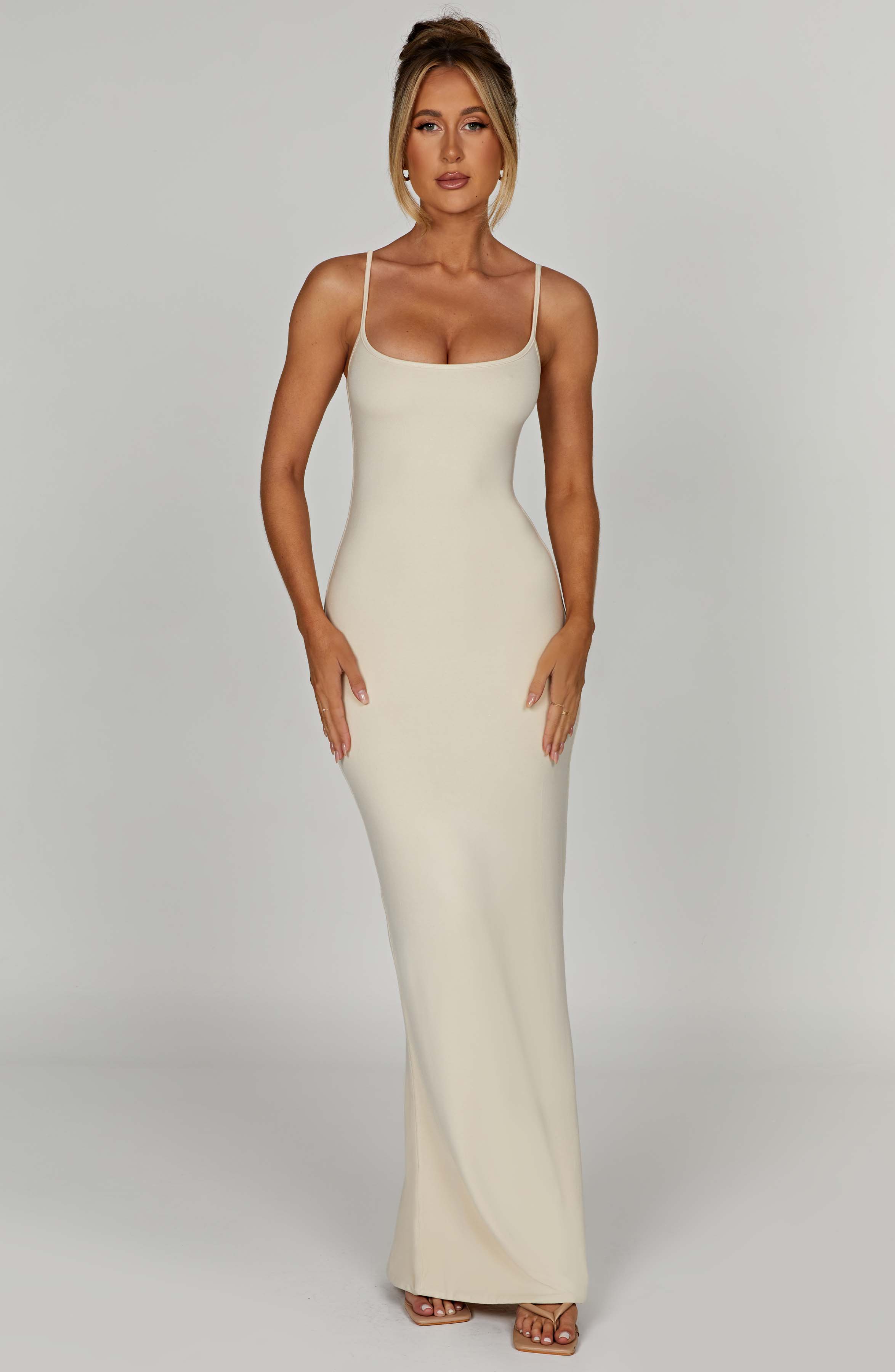 Saskia Maxi Dress - Cream