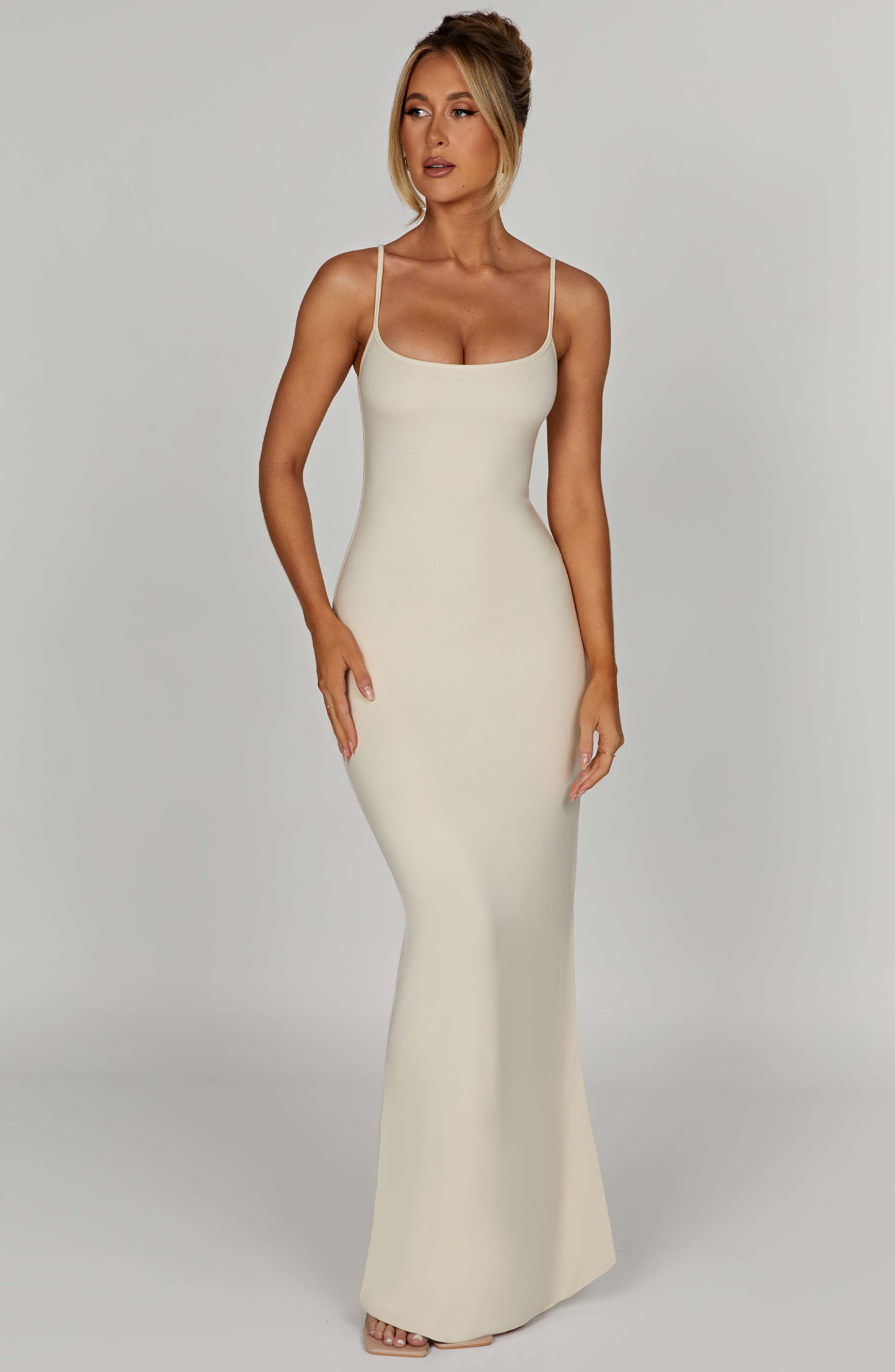 Saskia Maxi Dress - Cream