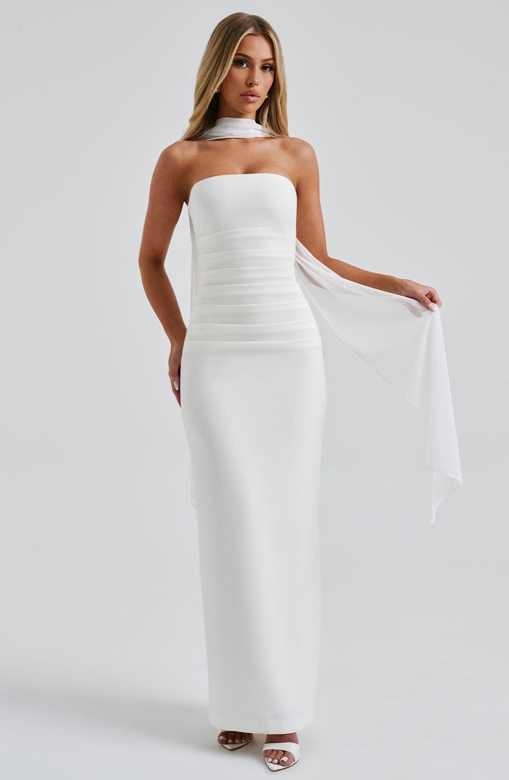 Yulia Maxi Dress - Ivory